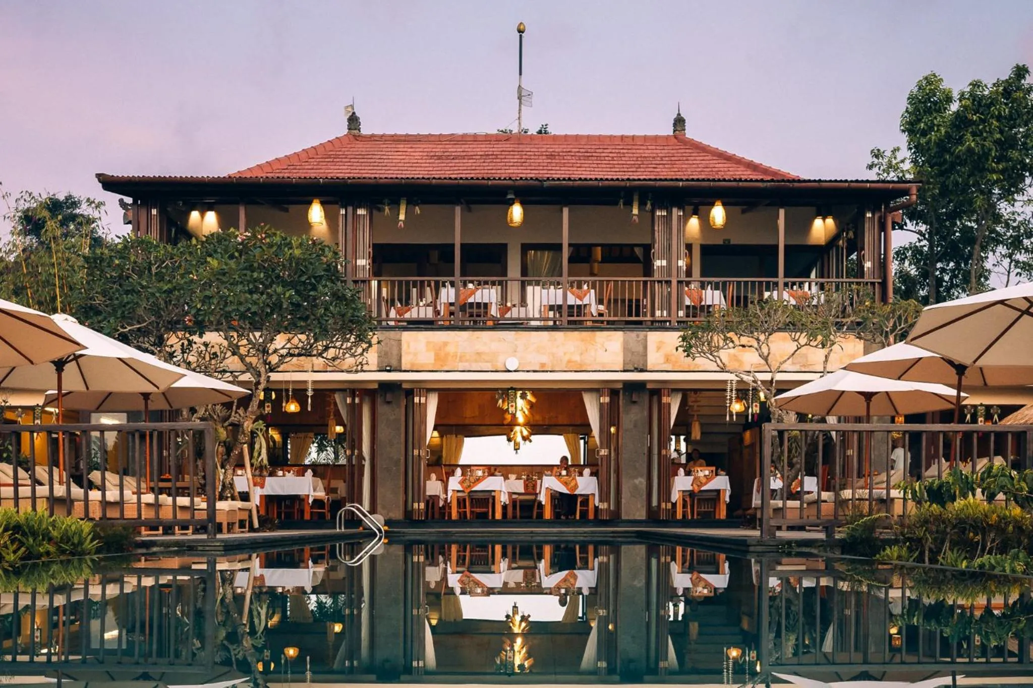 Restaurant/places to eat in Munduk Moding Plantation Nature Resort