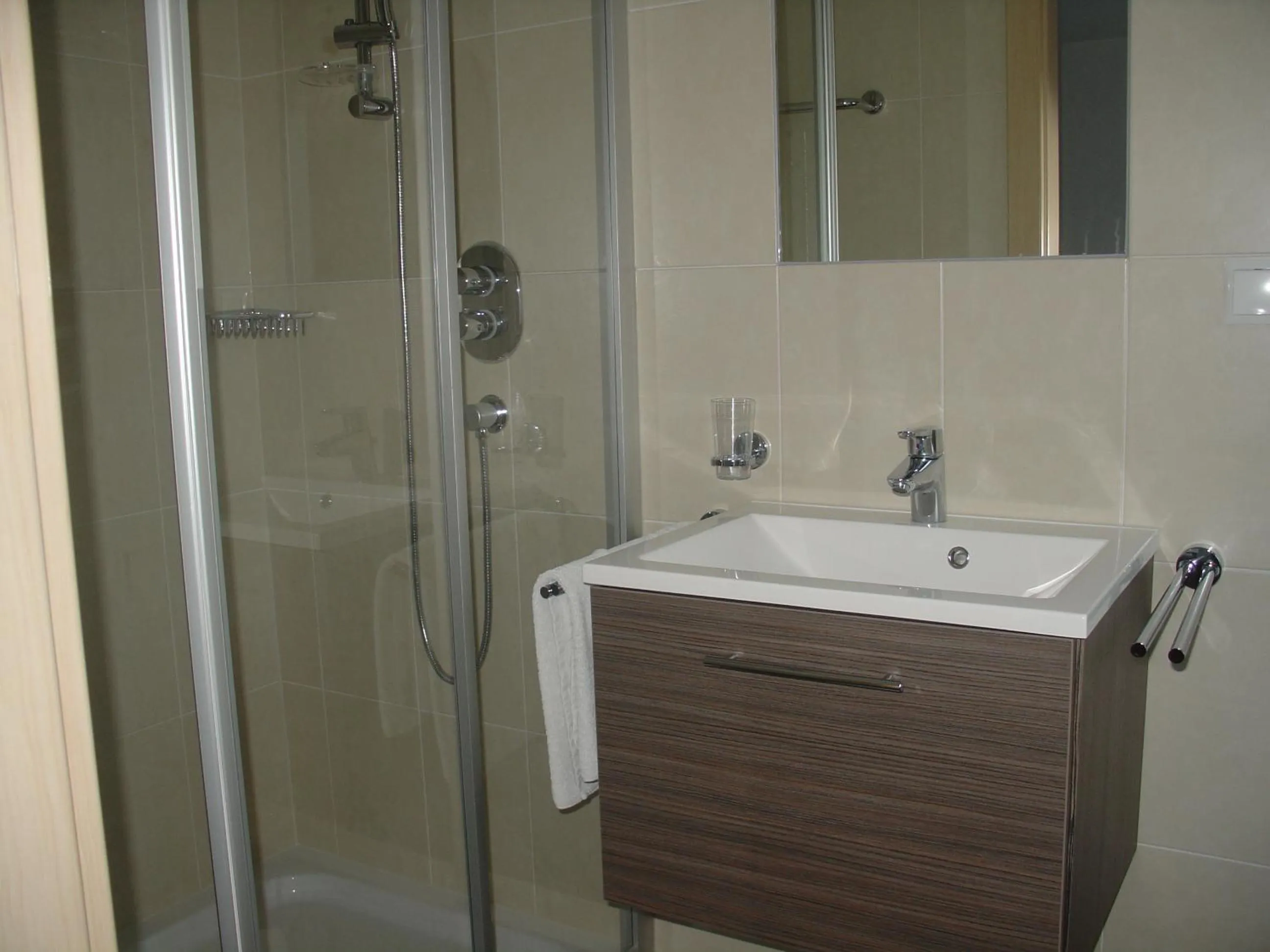 Bathroom in Pension Waldesruh