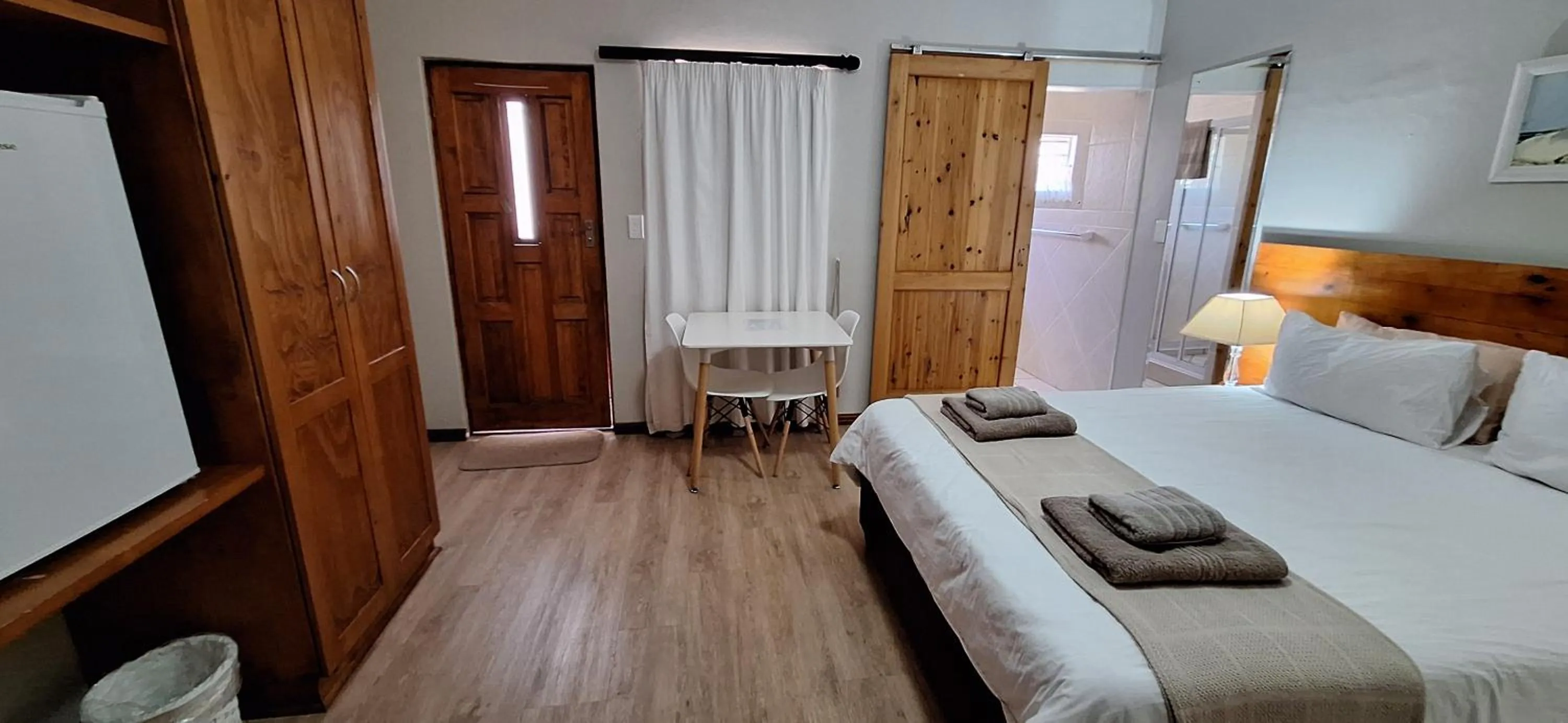 Bed in Masada Guest House