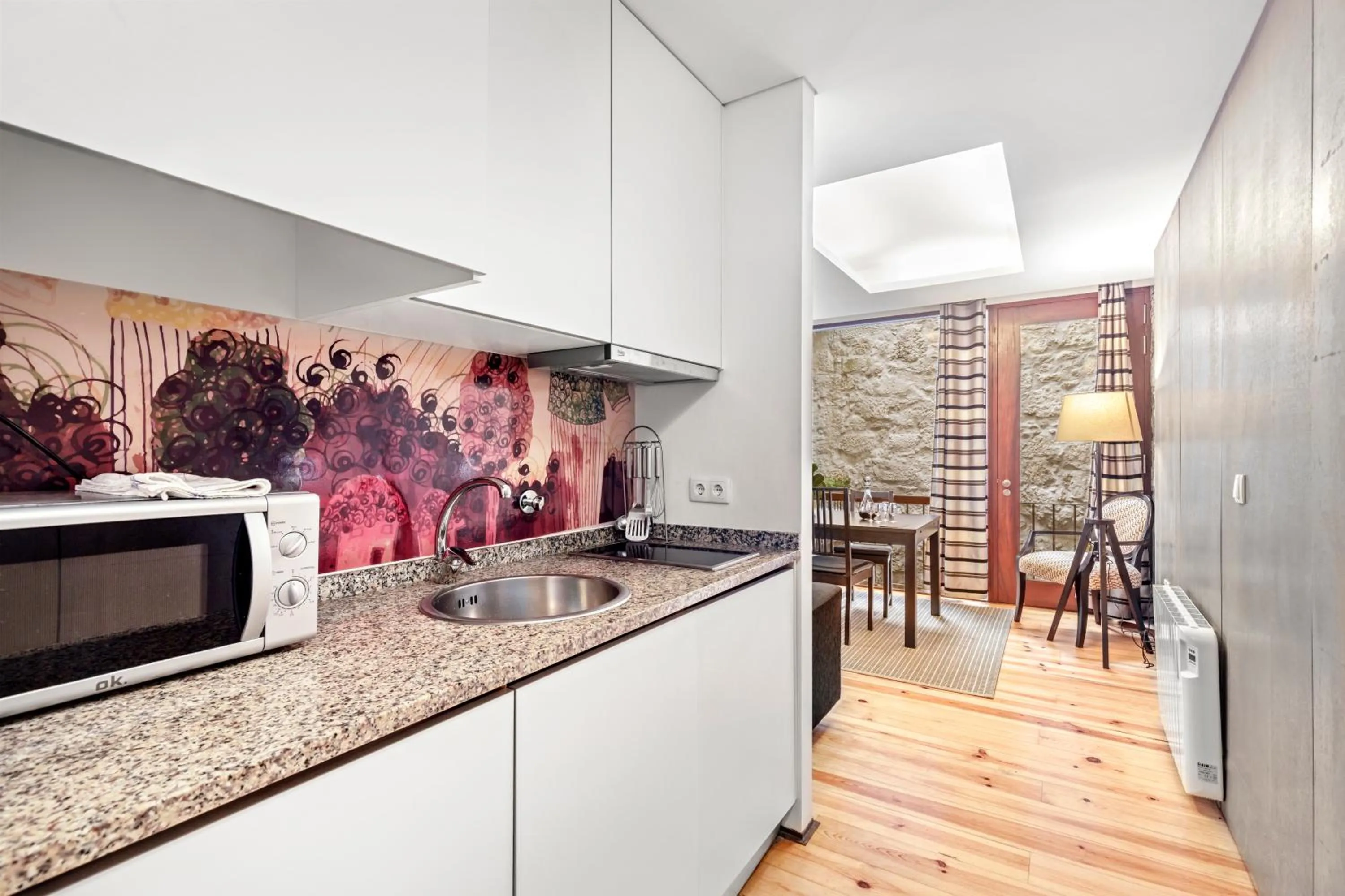 Kitchen or kitchenette in OX Apartments B Places