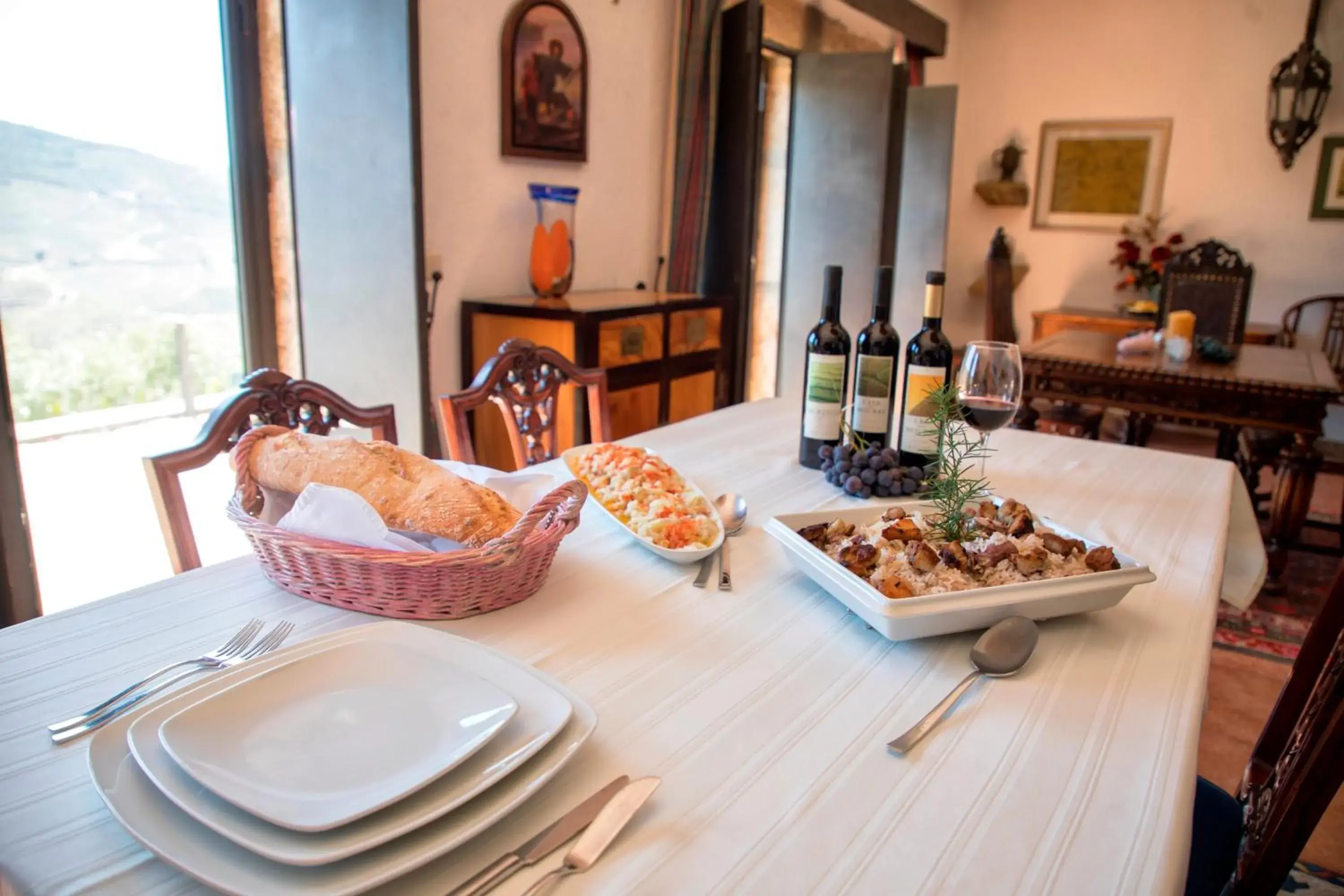 Food and drinks in Quinta da Veiga Food and drinks in Quinta da Veiga