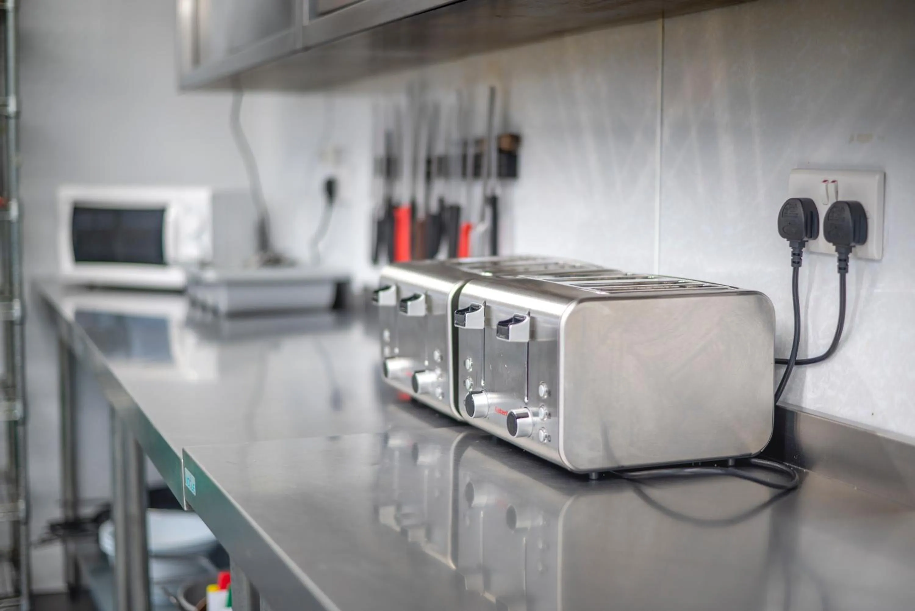 Communal kitchen in Aviemore Youth Hostel