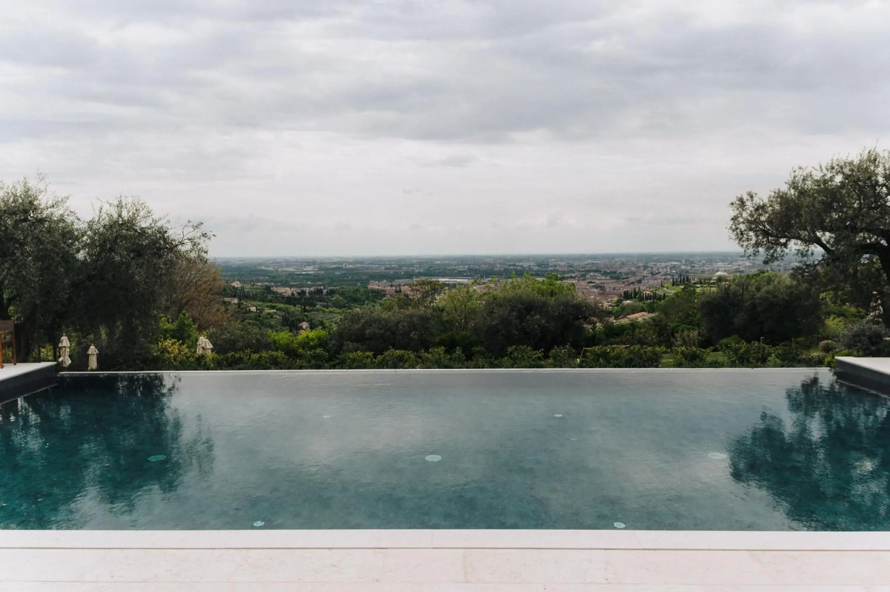 Pool view in Corte San Mattia Pool view in Corte San Mattia