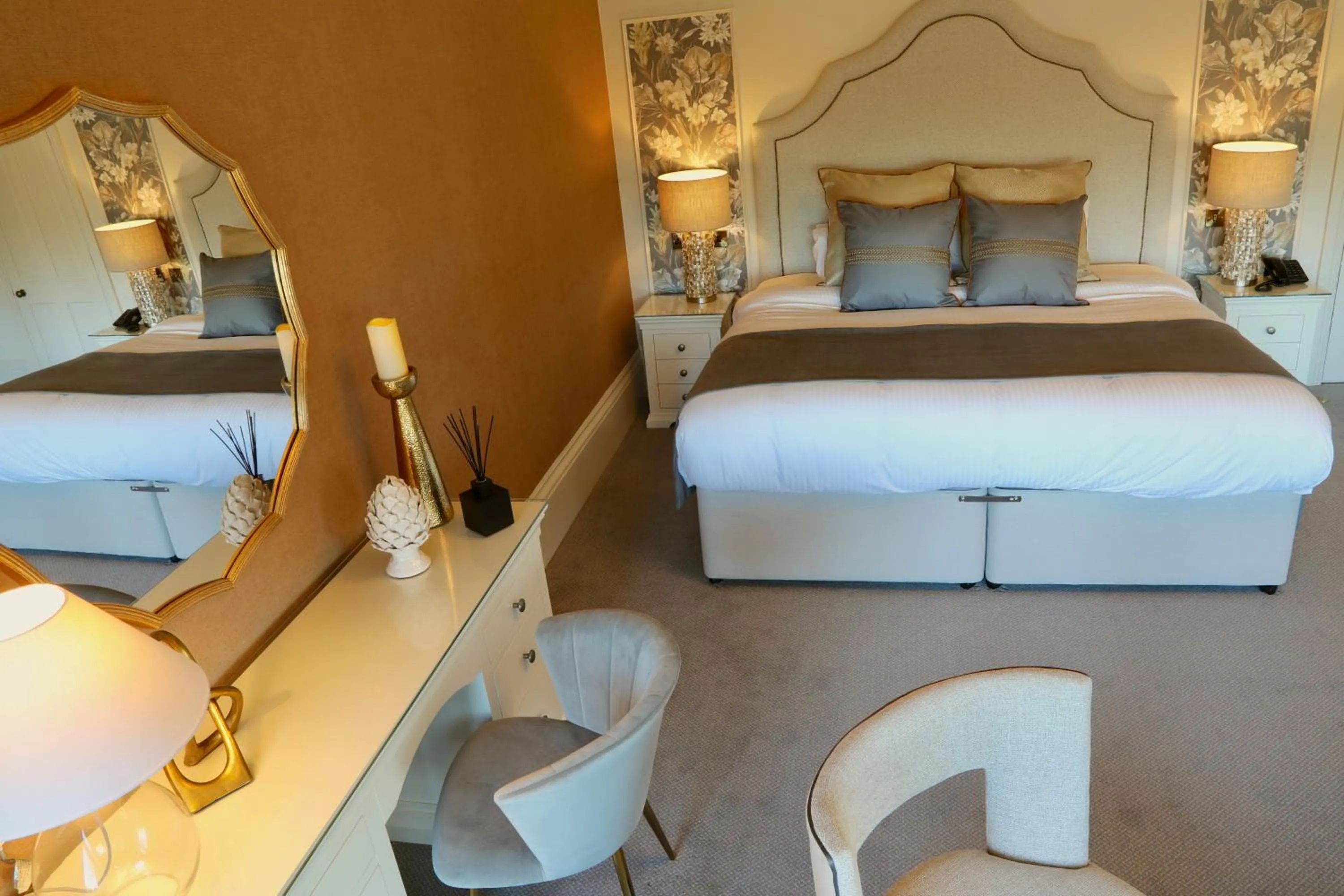 Bed in Farington Lodge Hotel