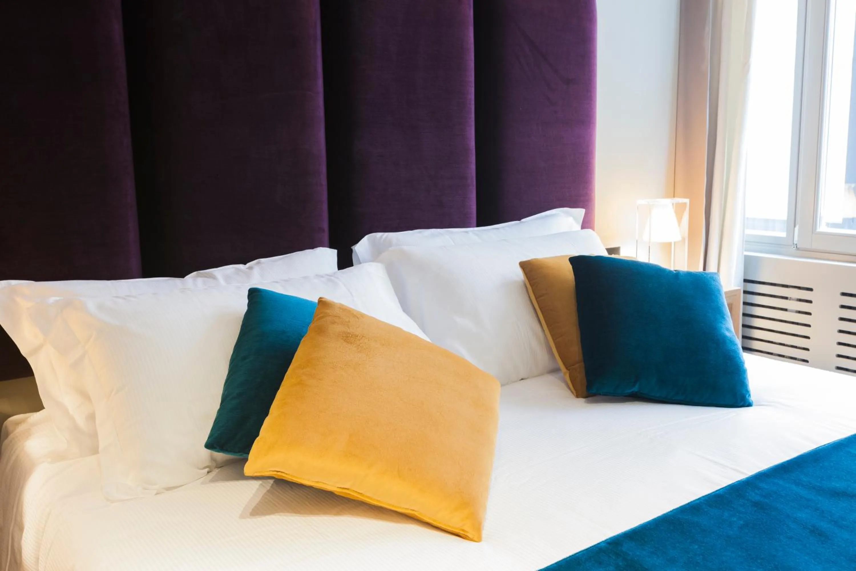 Decorative detail, Bed in Triviho Hotel