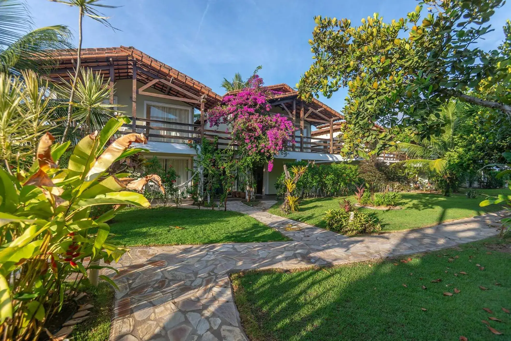 Garden view in Village Muta Garden view in Village Muta