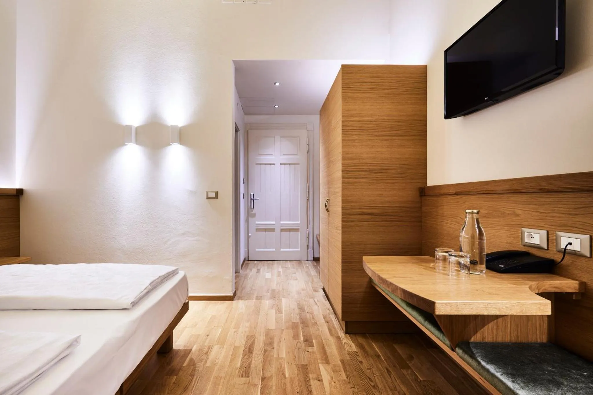 Bed in Hotel Jarolim