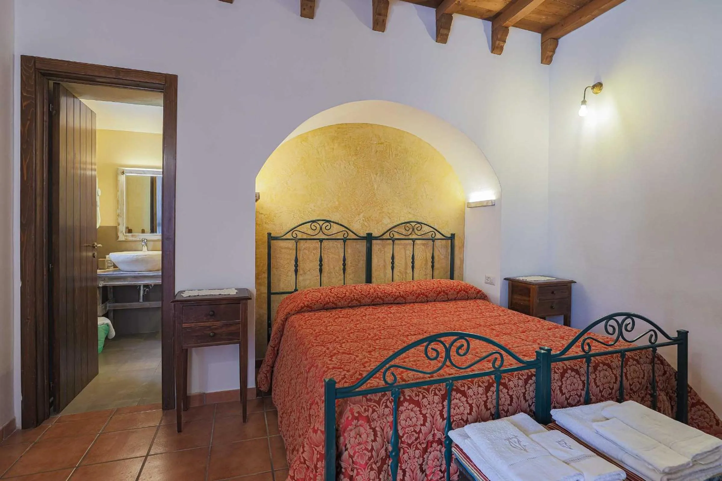 Bed in Masseria Casina Vitale
