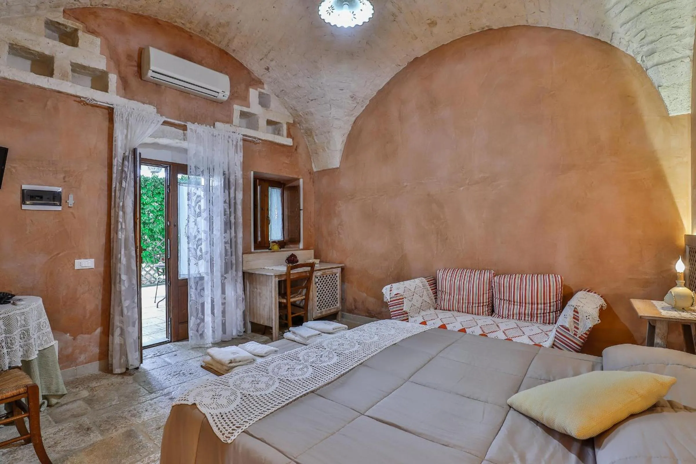 Bed in Masseria Casina Vitale