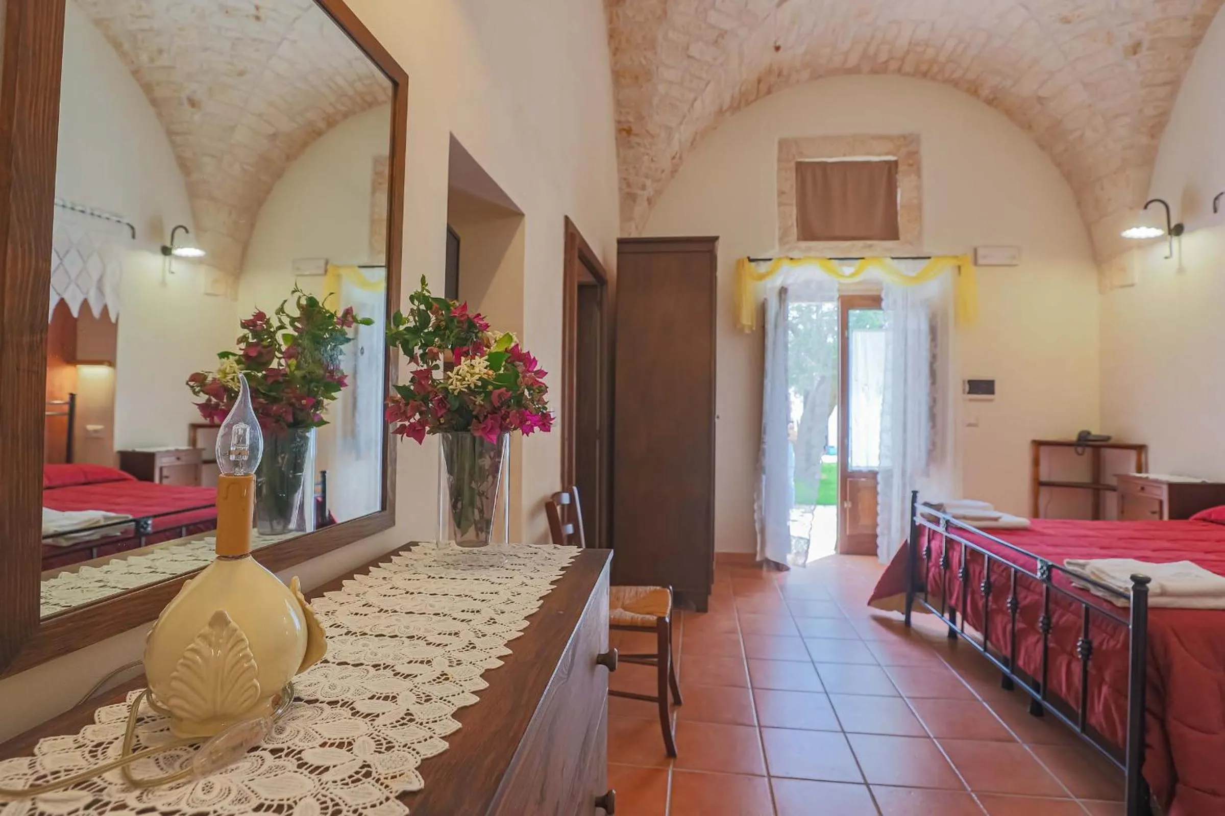 Bed in Masseria Casina Vitale