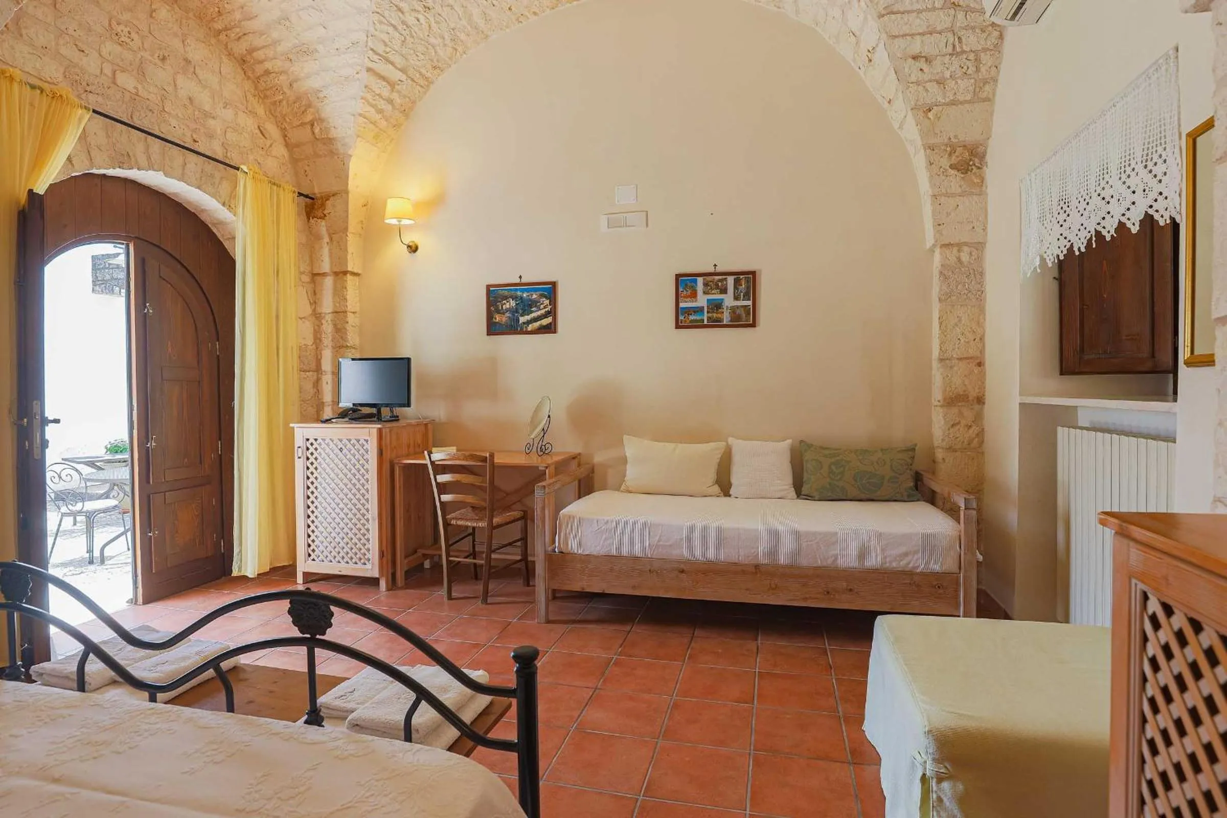 Bed in Masseria Casina Vitale