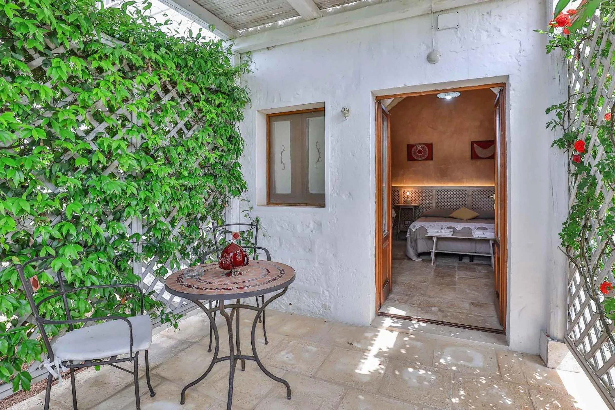 Bed in Masseria Casina Vitale