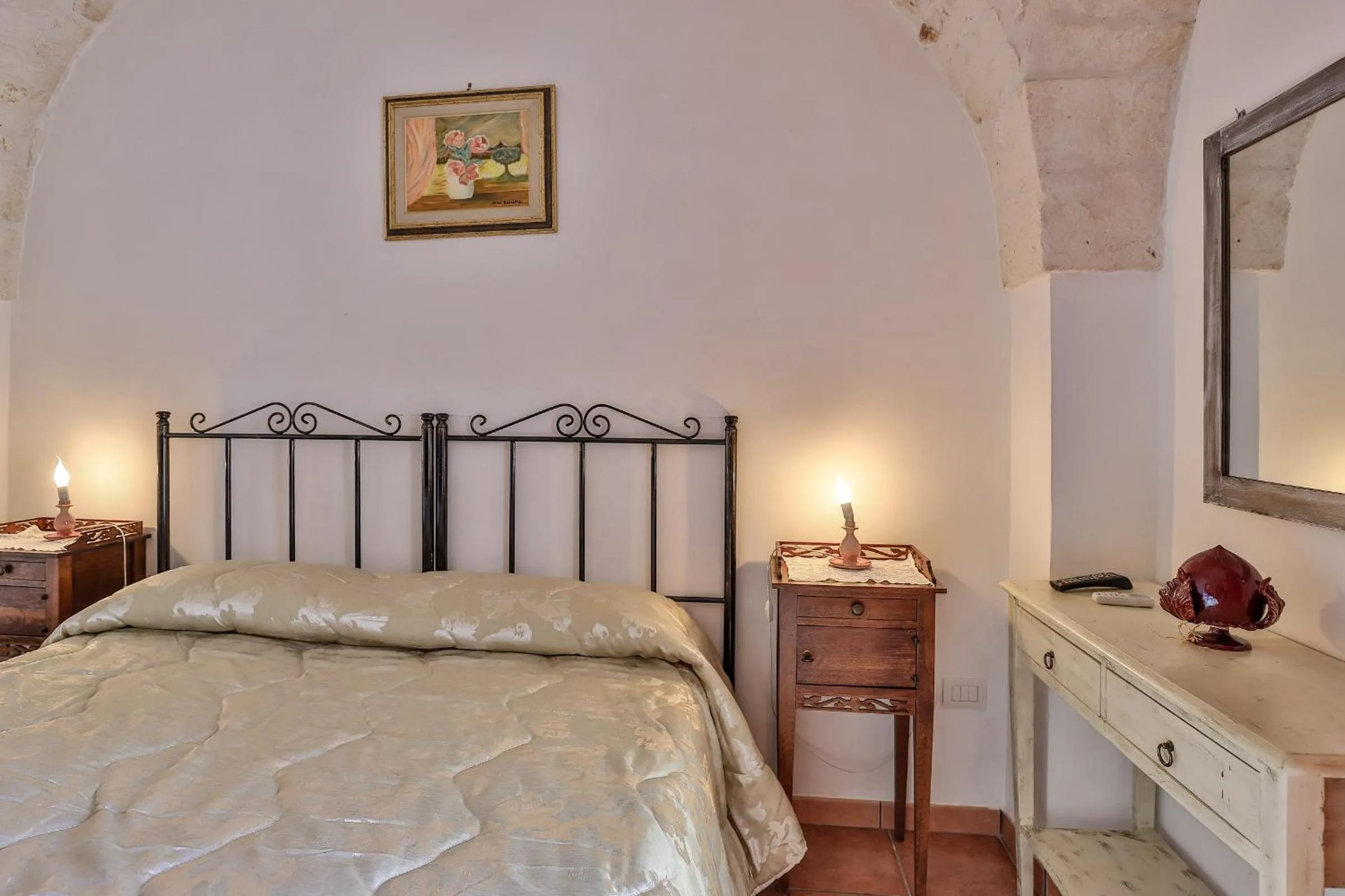 Bed in Masseria Casina Vitale