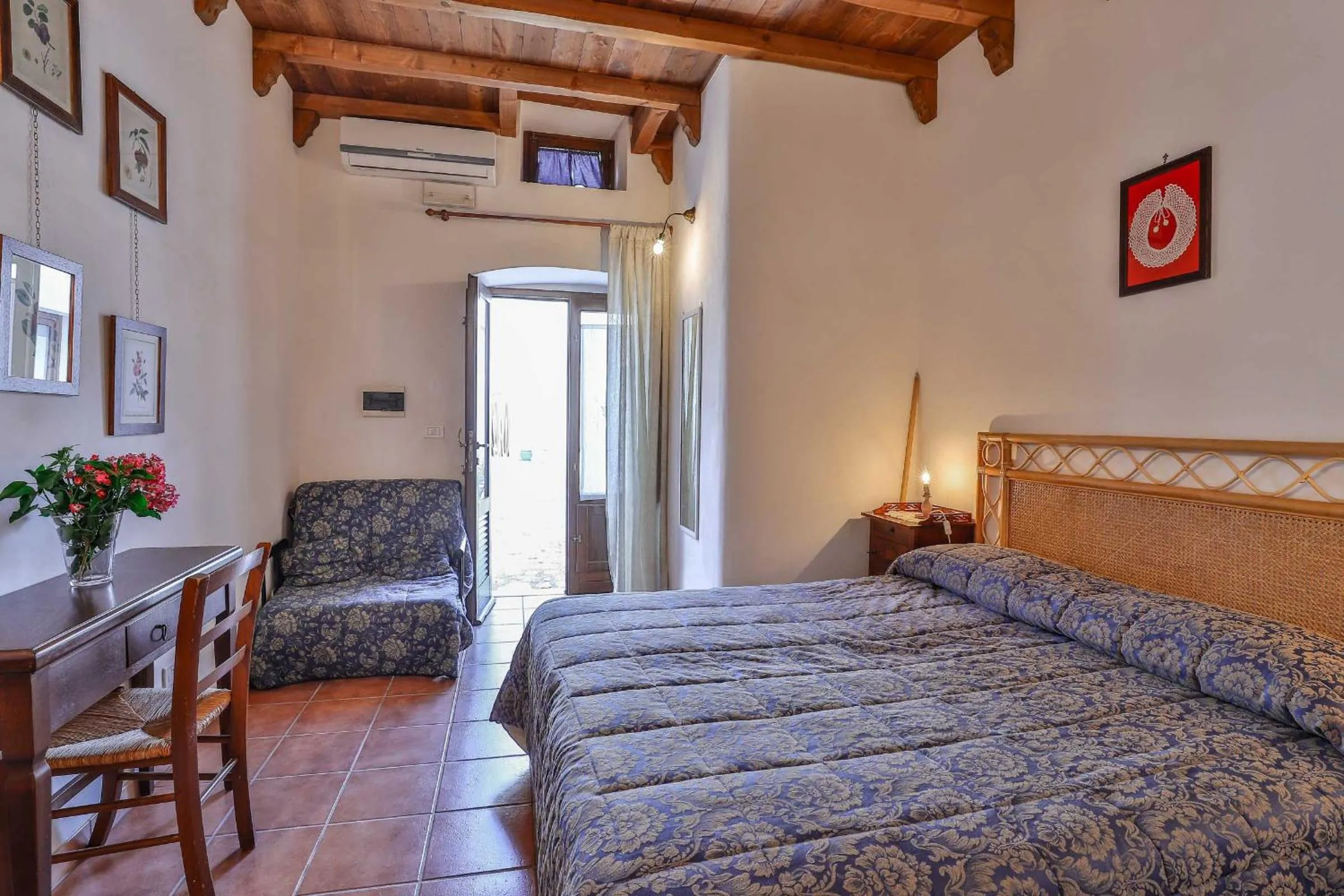 Bed in Masseria Casina Vitale