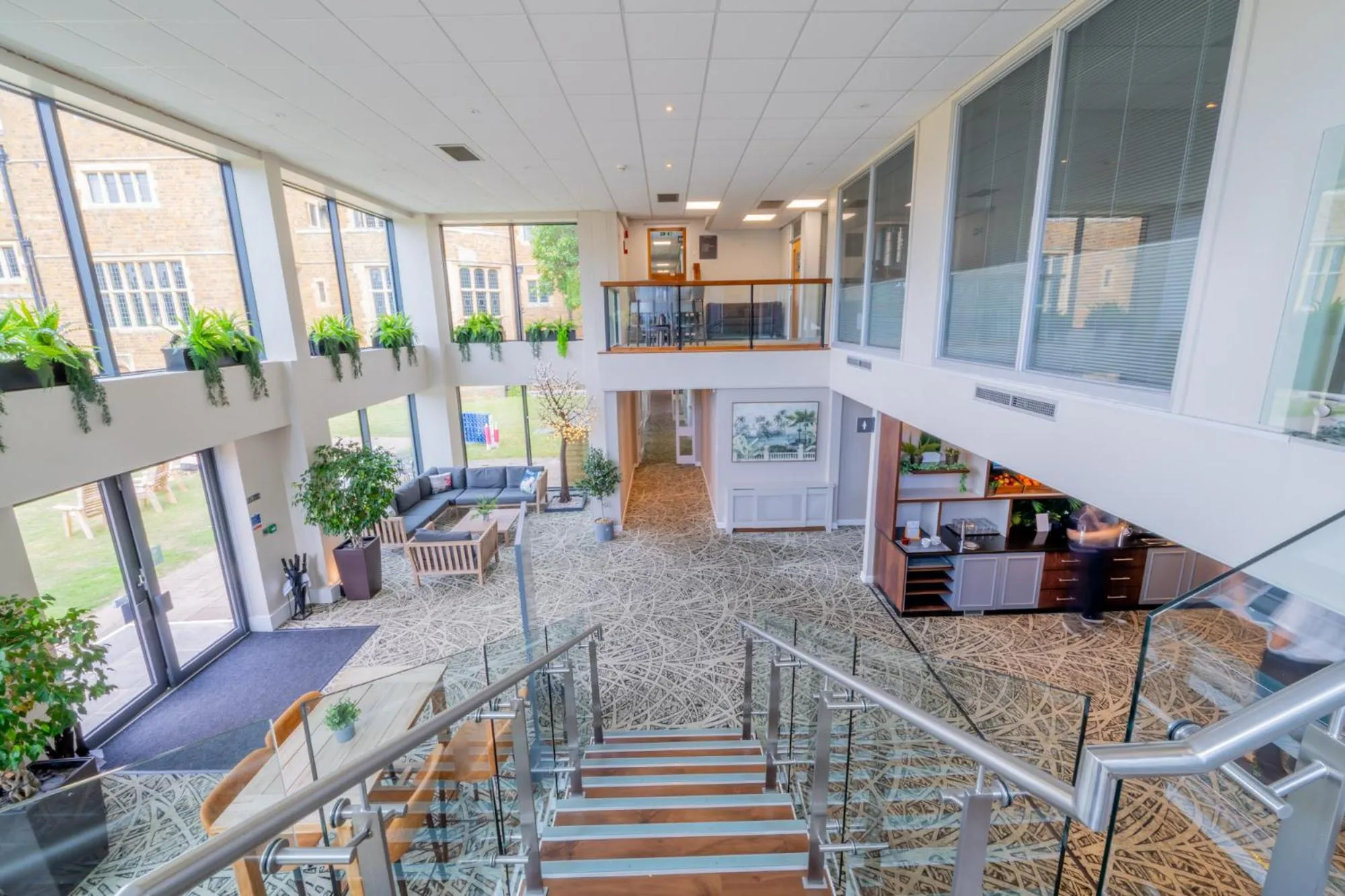 Lounge or bar in Ashorne Hill Leamington Spa