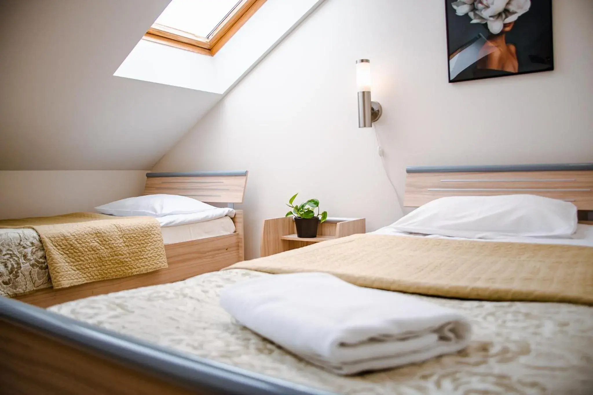 Triple Room with Shower in Hotel Pas Katina Triple Room with Shower in Hotel Pas Katina