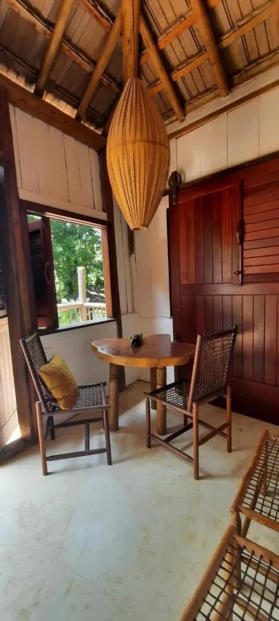 Living room in Trancoso Jungle Lodge