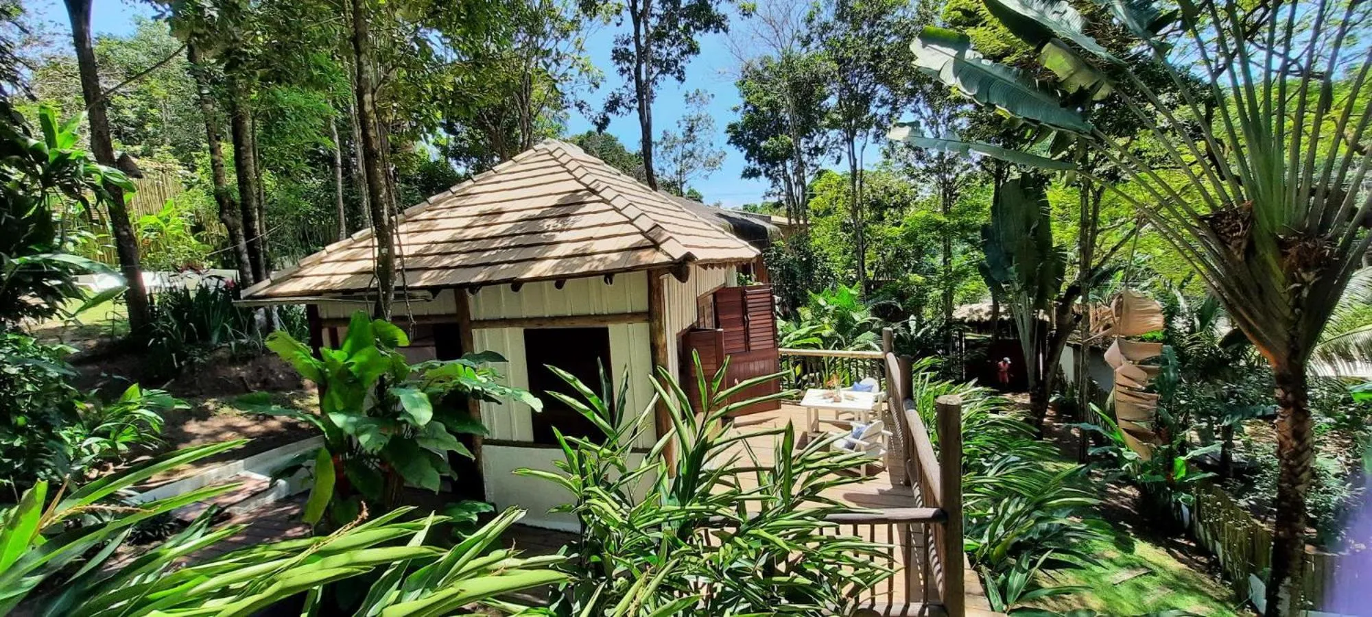Property building in Trancoso Jungle Lodge