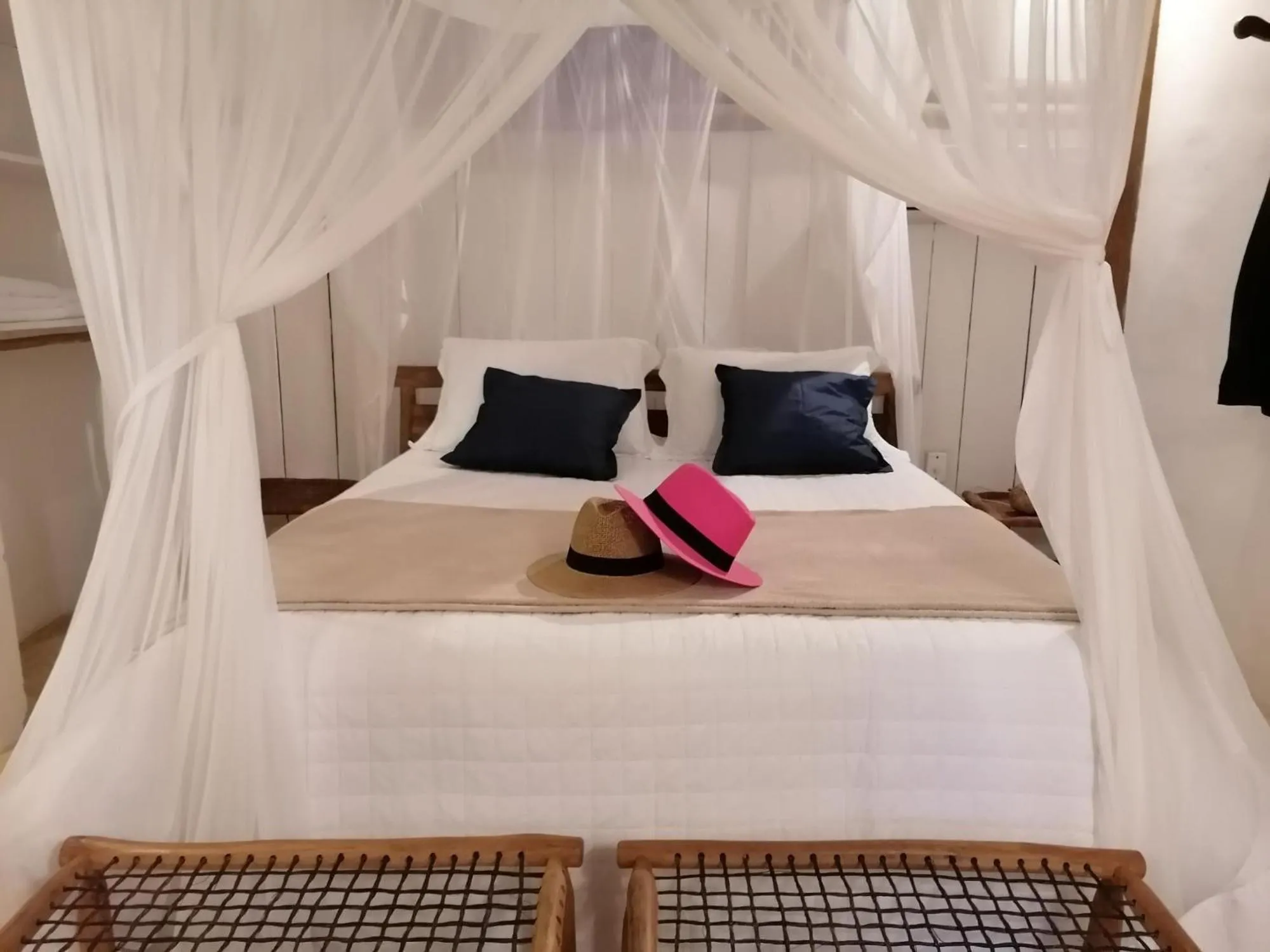 Bedroom, Bed in Trancoso Jungle Lodge