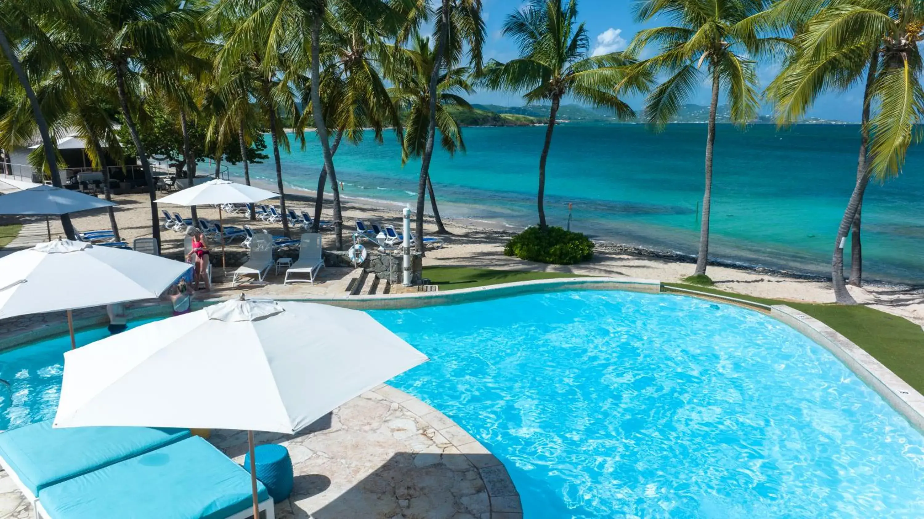 Swimming pool in The Buccaneer Beach & Golf Resort Swimming pool in The Buccaneer Beach & Golf Resort