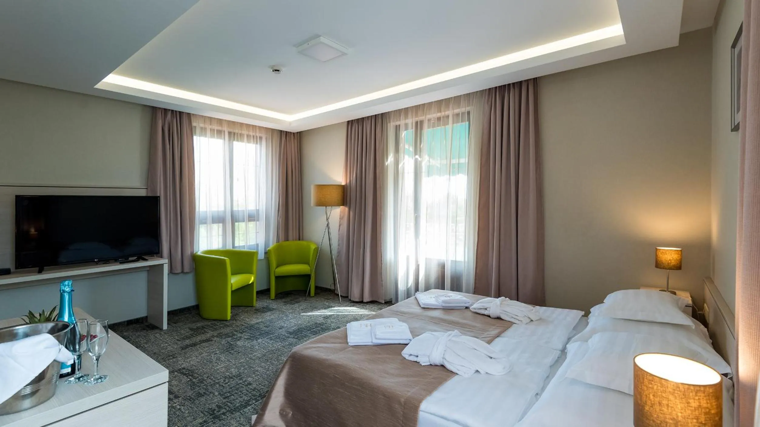 Bed in Hotel Kamilla