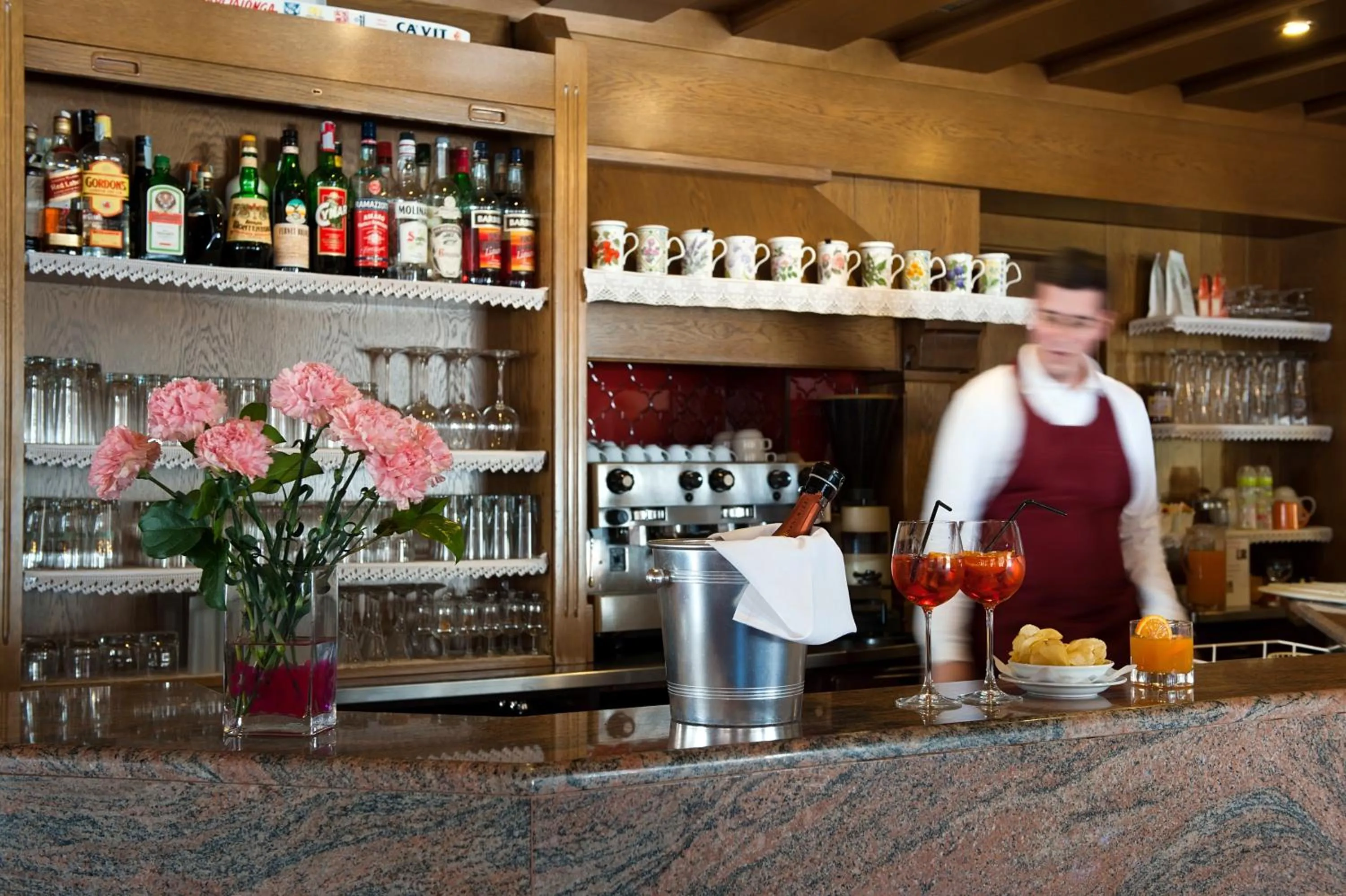 Lounge or bar in Hotel La Serenella