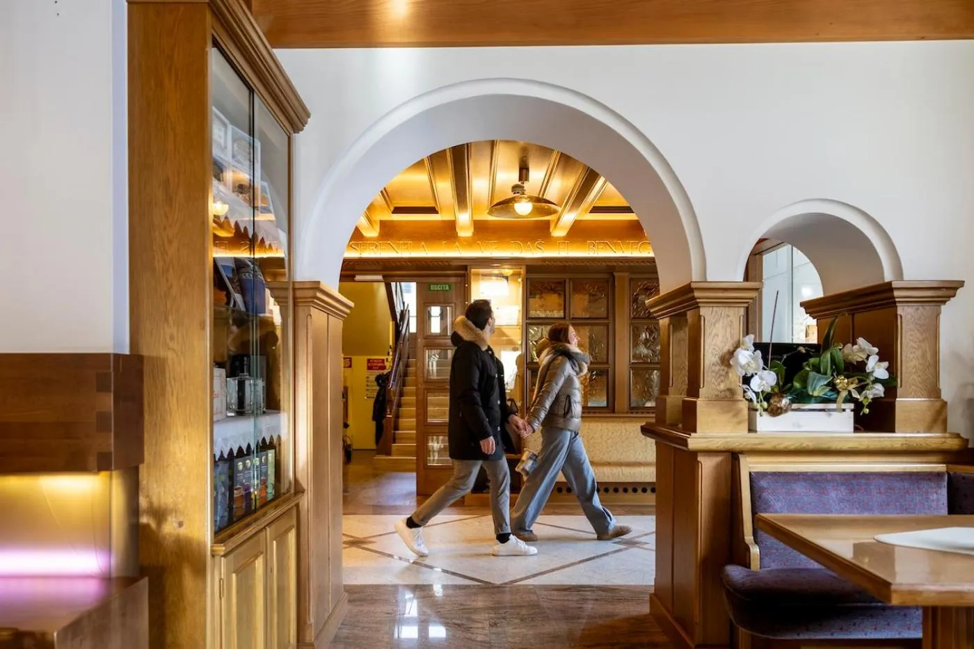 Lobby or reception in Hotel La Serenella