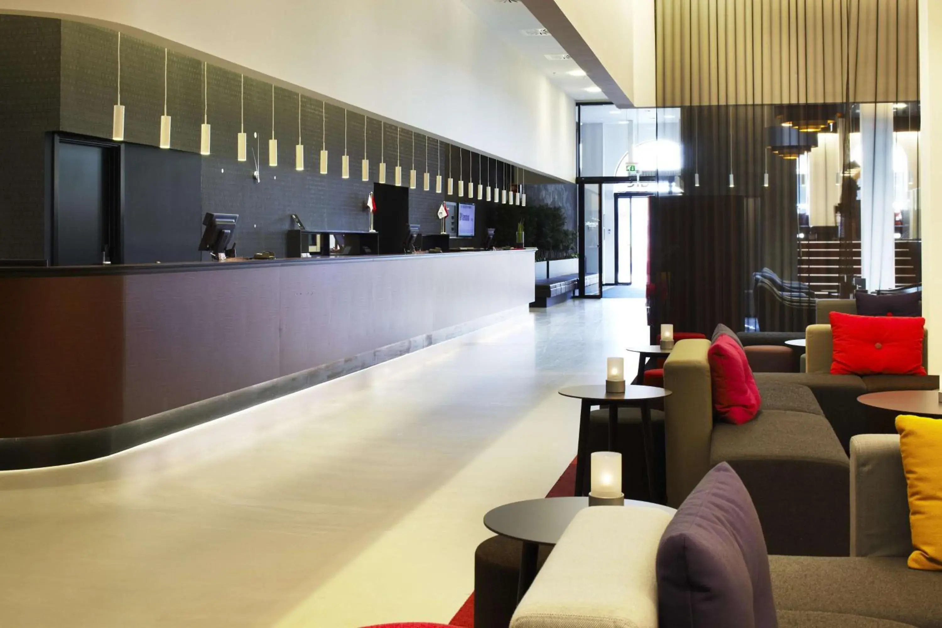 Lobby or reception in Scandic Aarhus City Lobby or reception in Scandic Aarhus City