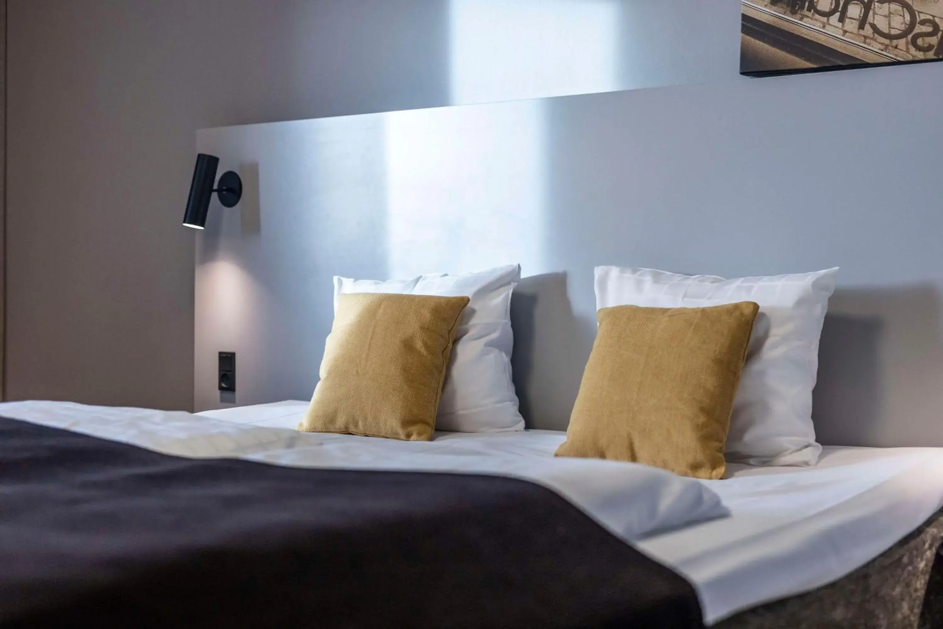 Bedroom, Bed in Scandic Aarhus City Bedroom, Bed in Scandic Aarhus City