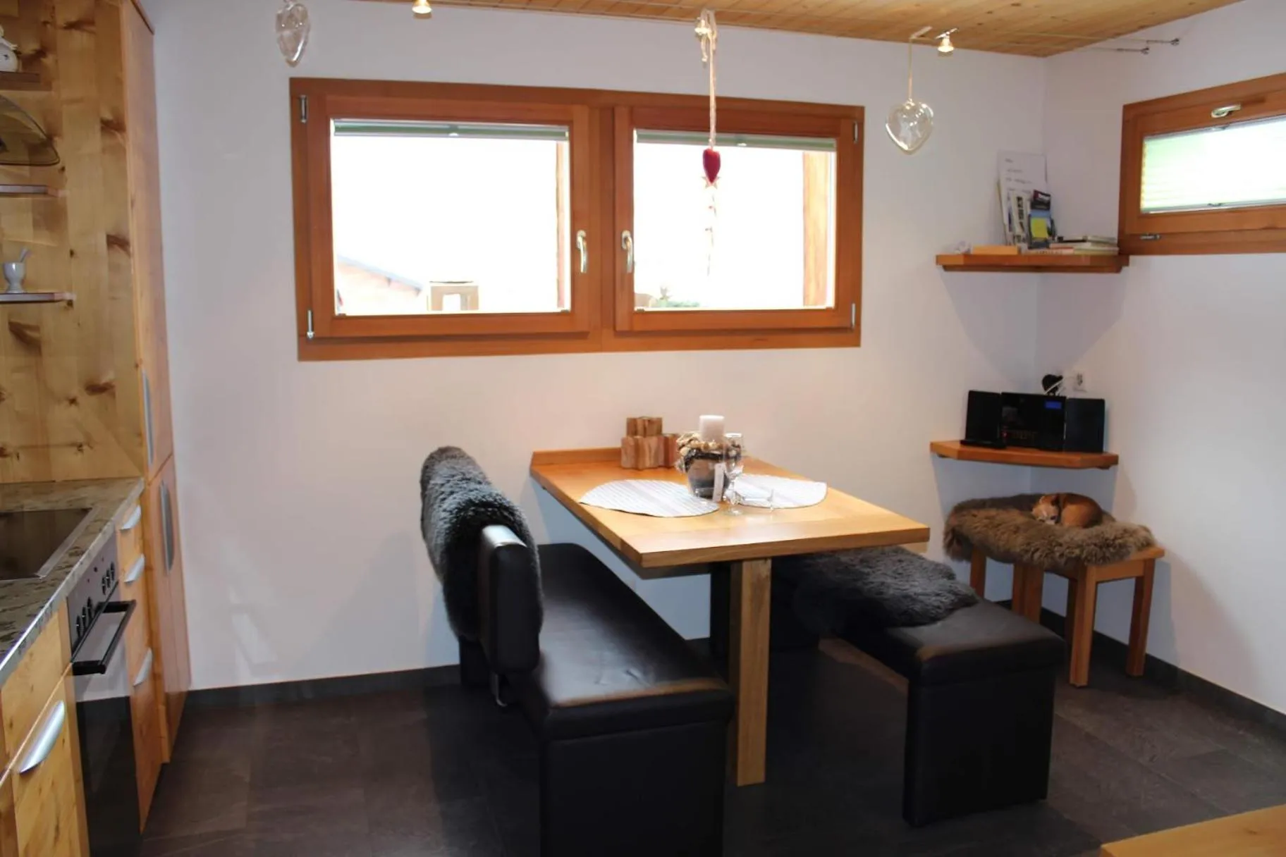 Dining area in Chalet Gädi