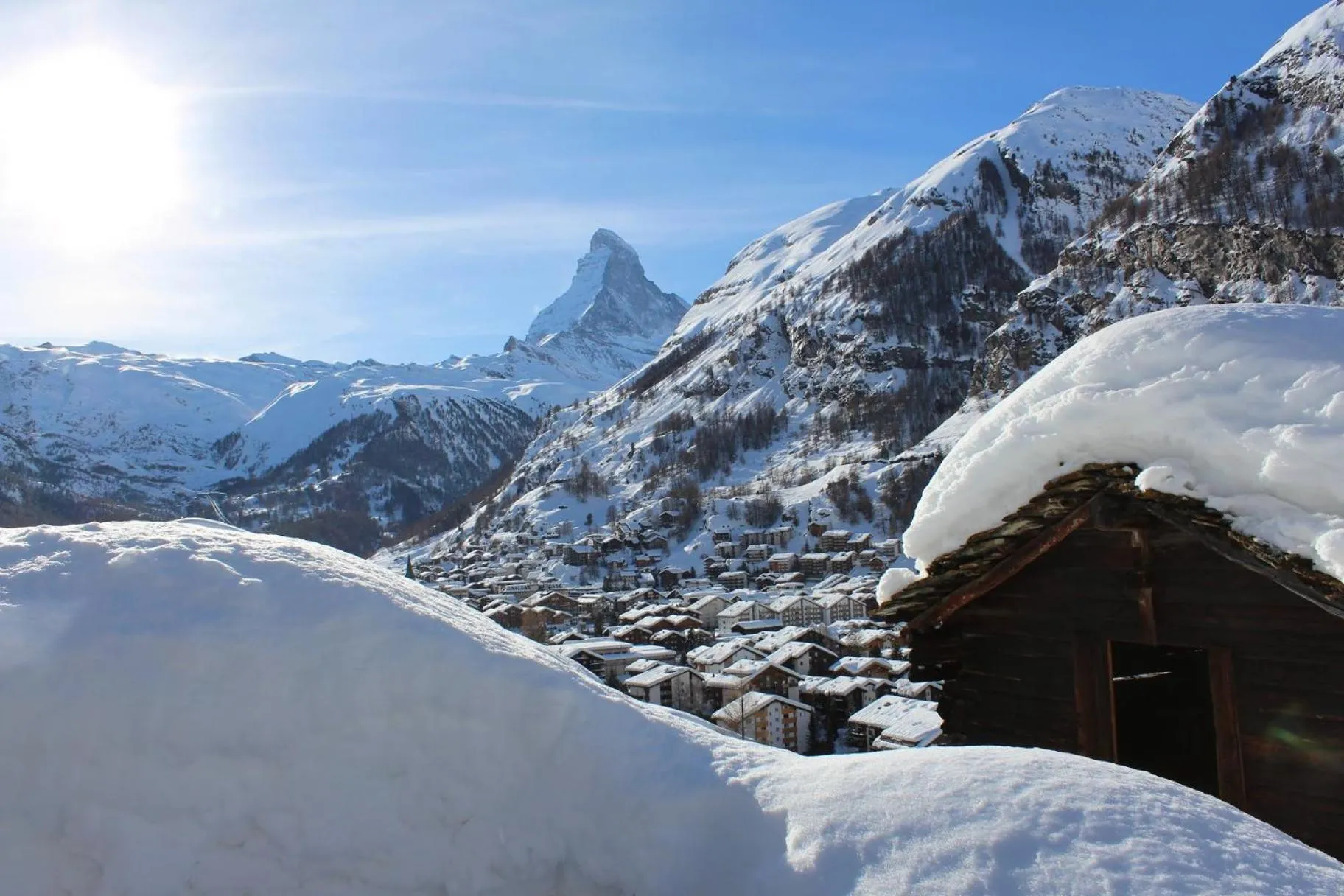 On site in Chalet Gädi