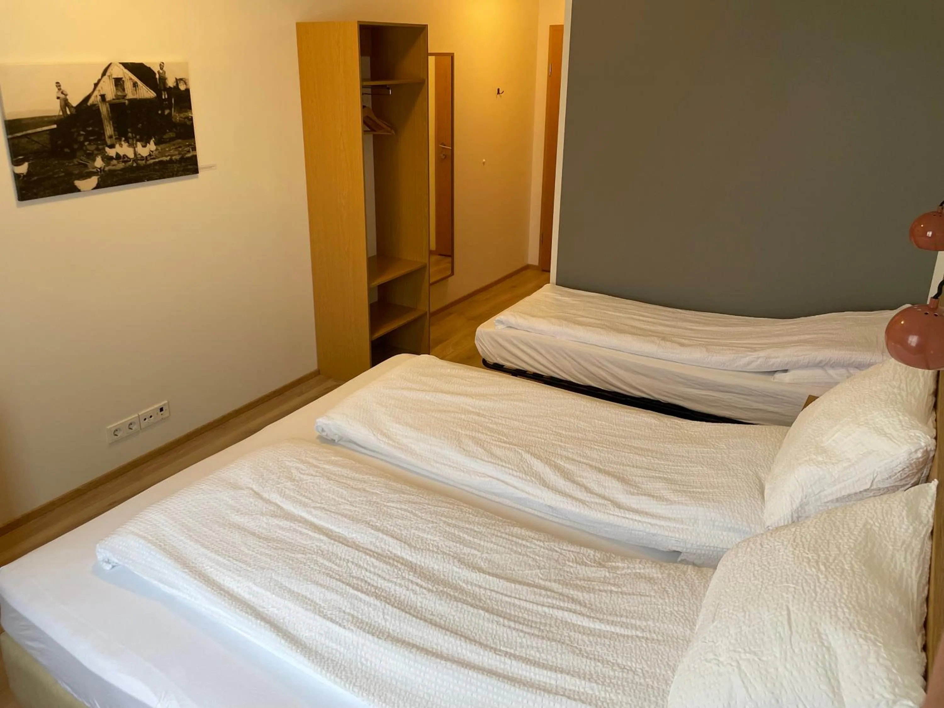 Property building, Bed in Lambastadir Guesthouse