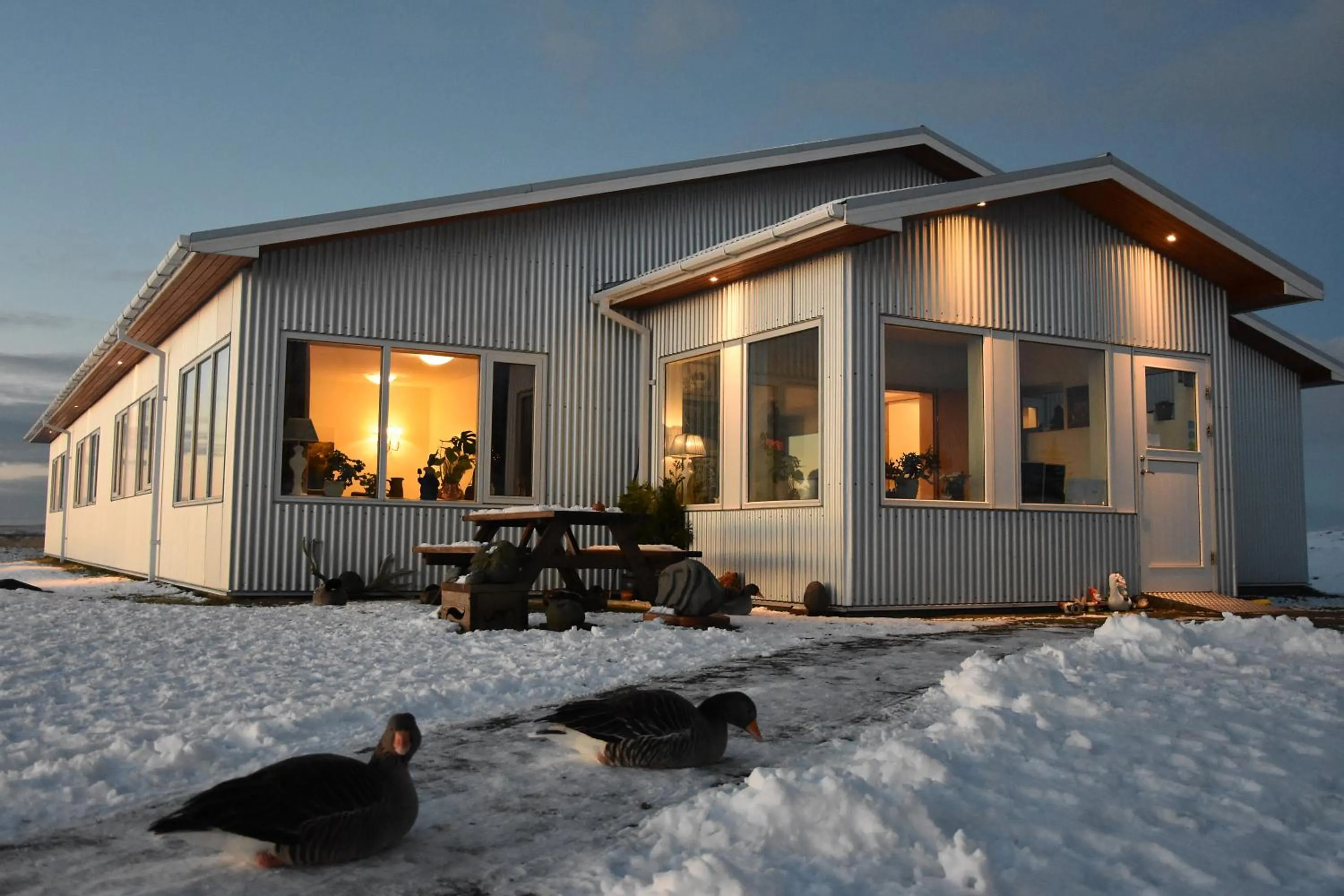 Facade/entrance in Lambastadir Guesthouse