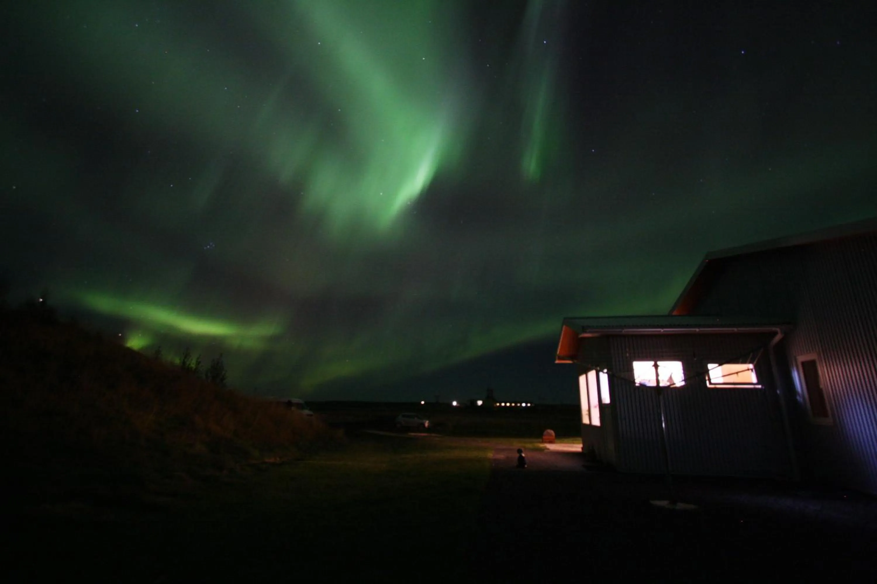 Facade/entrance in Lambastadir Guesthouse