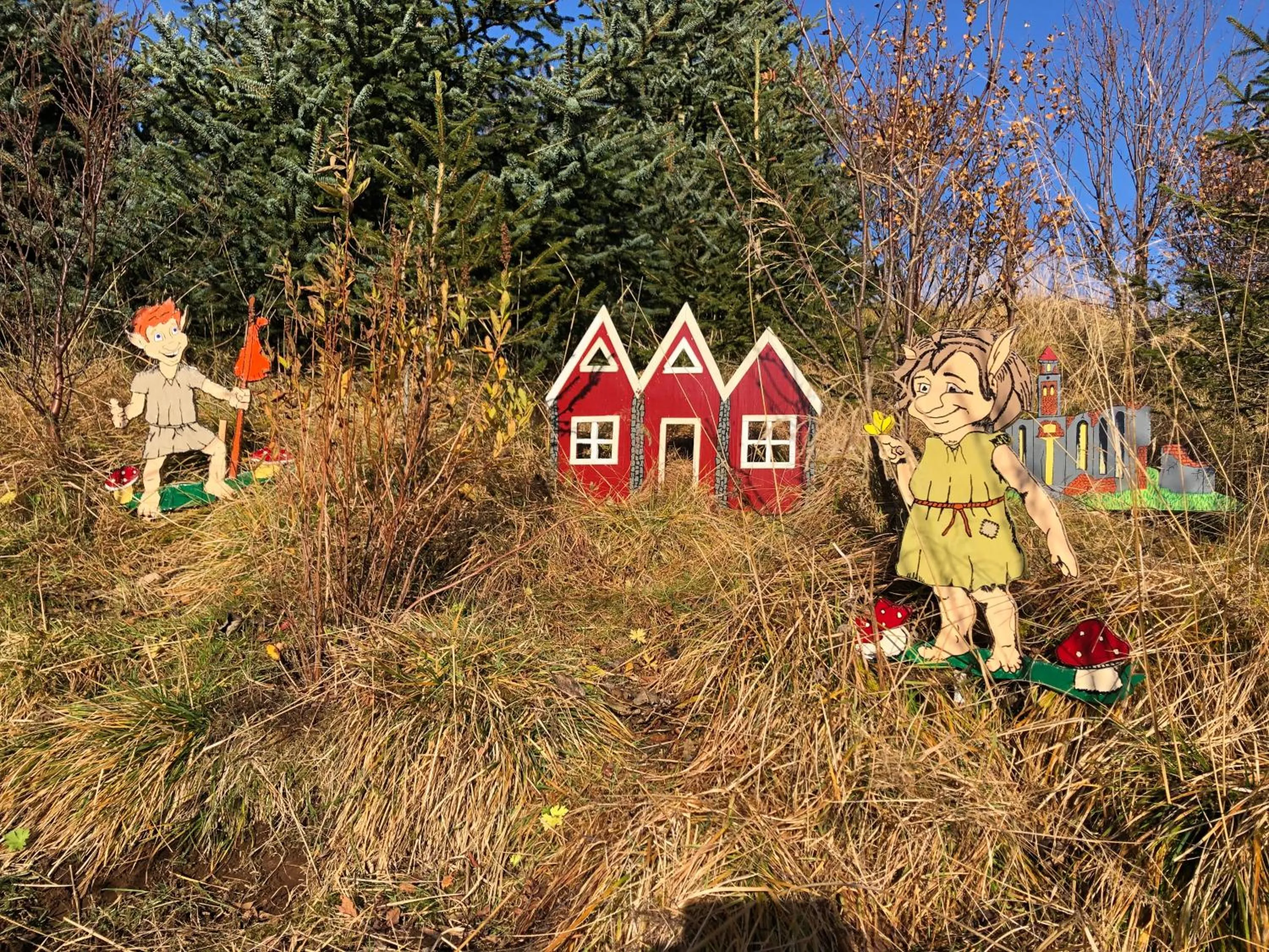 Property building in Lambastadir Guesthouse