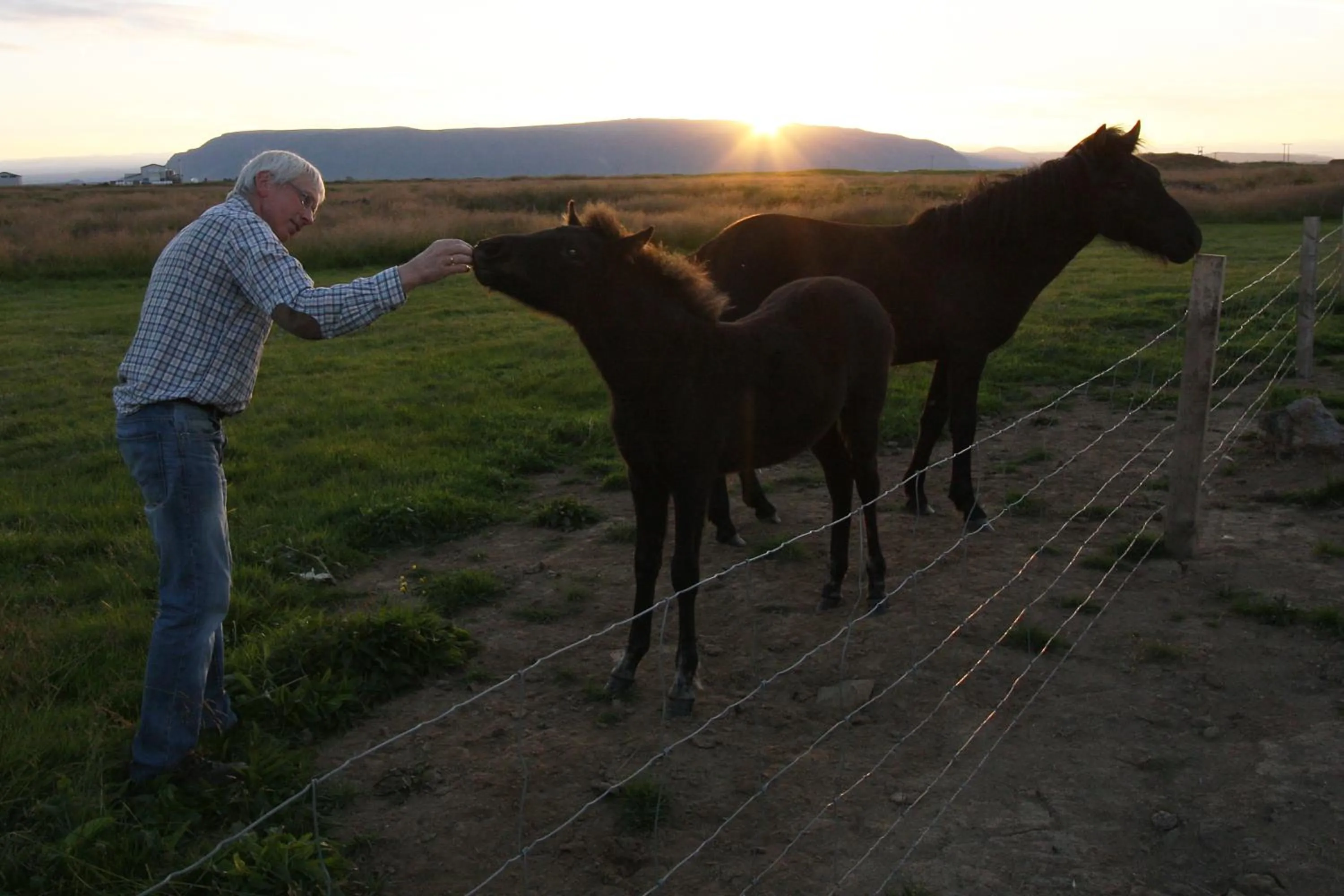 Staff in Lambastadir Guesthouse