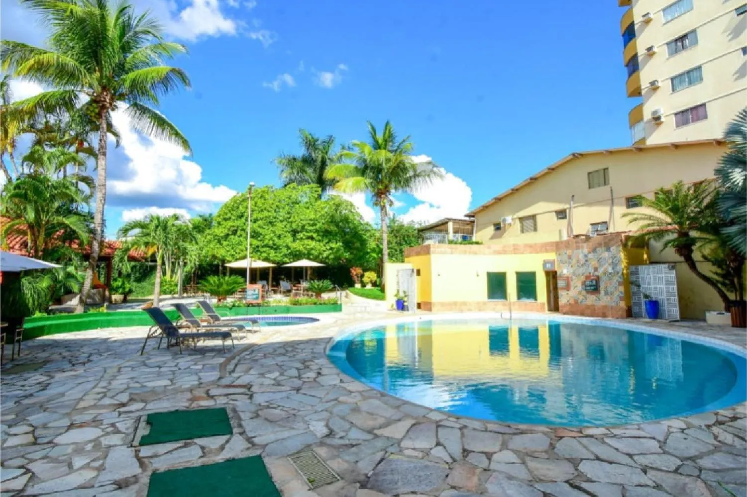 Swimming pool in Pousada das Aguas