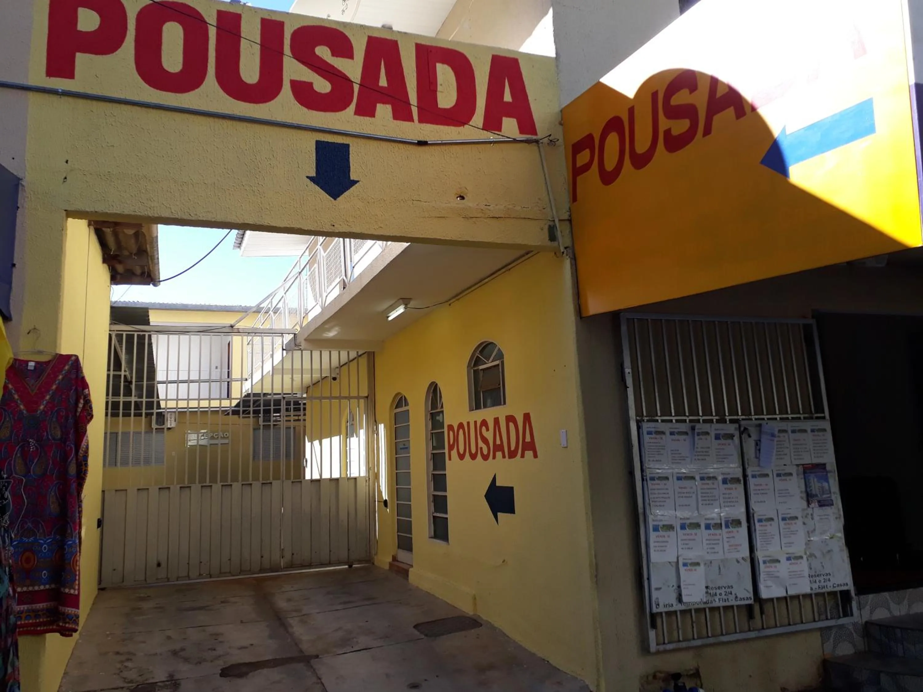 Facade/entrance in Pousada das Aguas