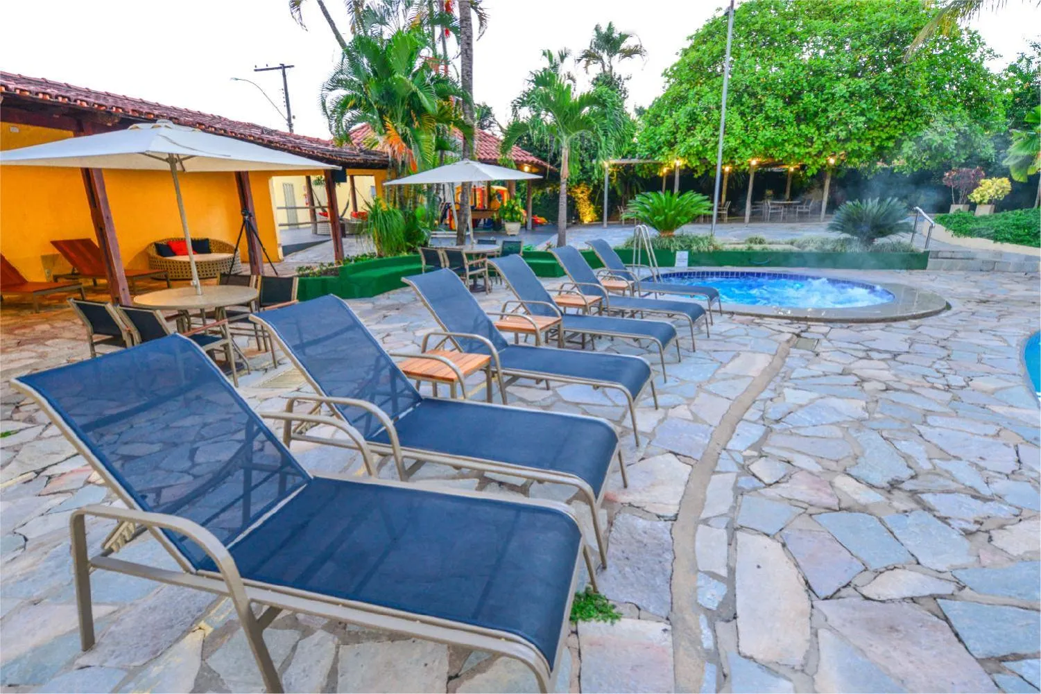 Swimming pool in Pousada das Aguas