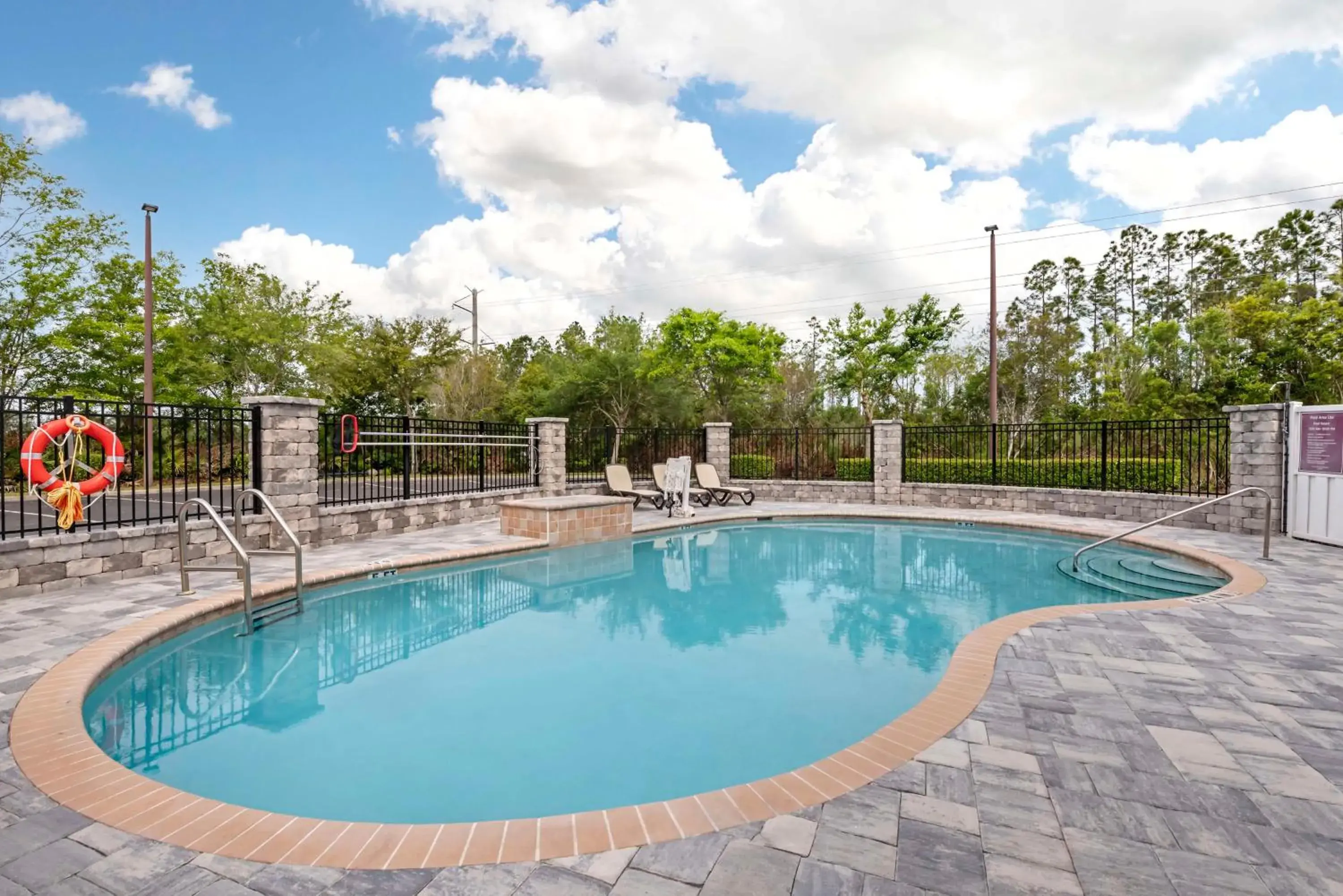 Pool view in Best Western Plus First Coast Inn and Suites Pool view in Best Western Plus First Coast Inn and Suites