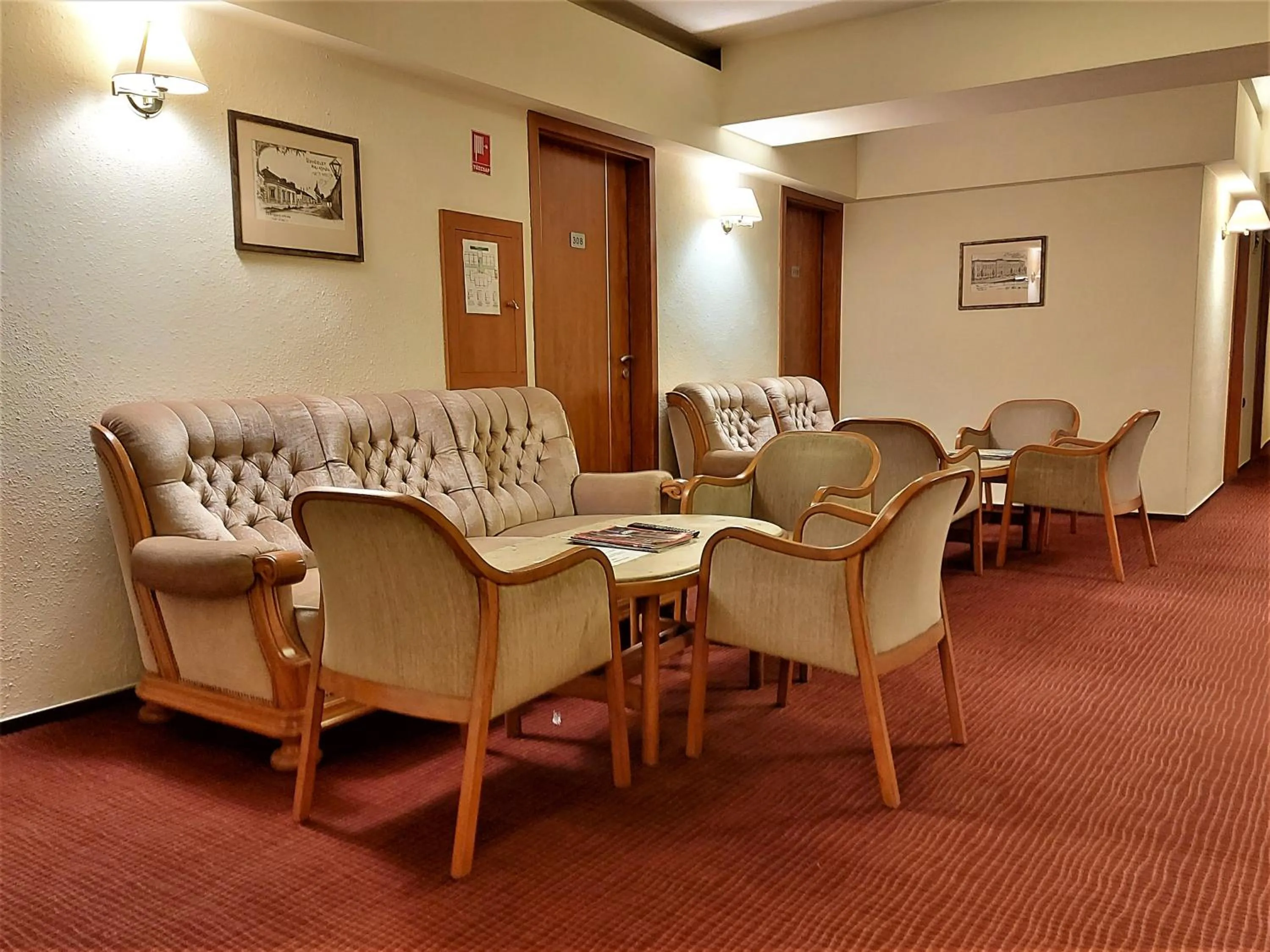 Living room in Csipke Hotel
