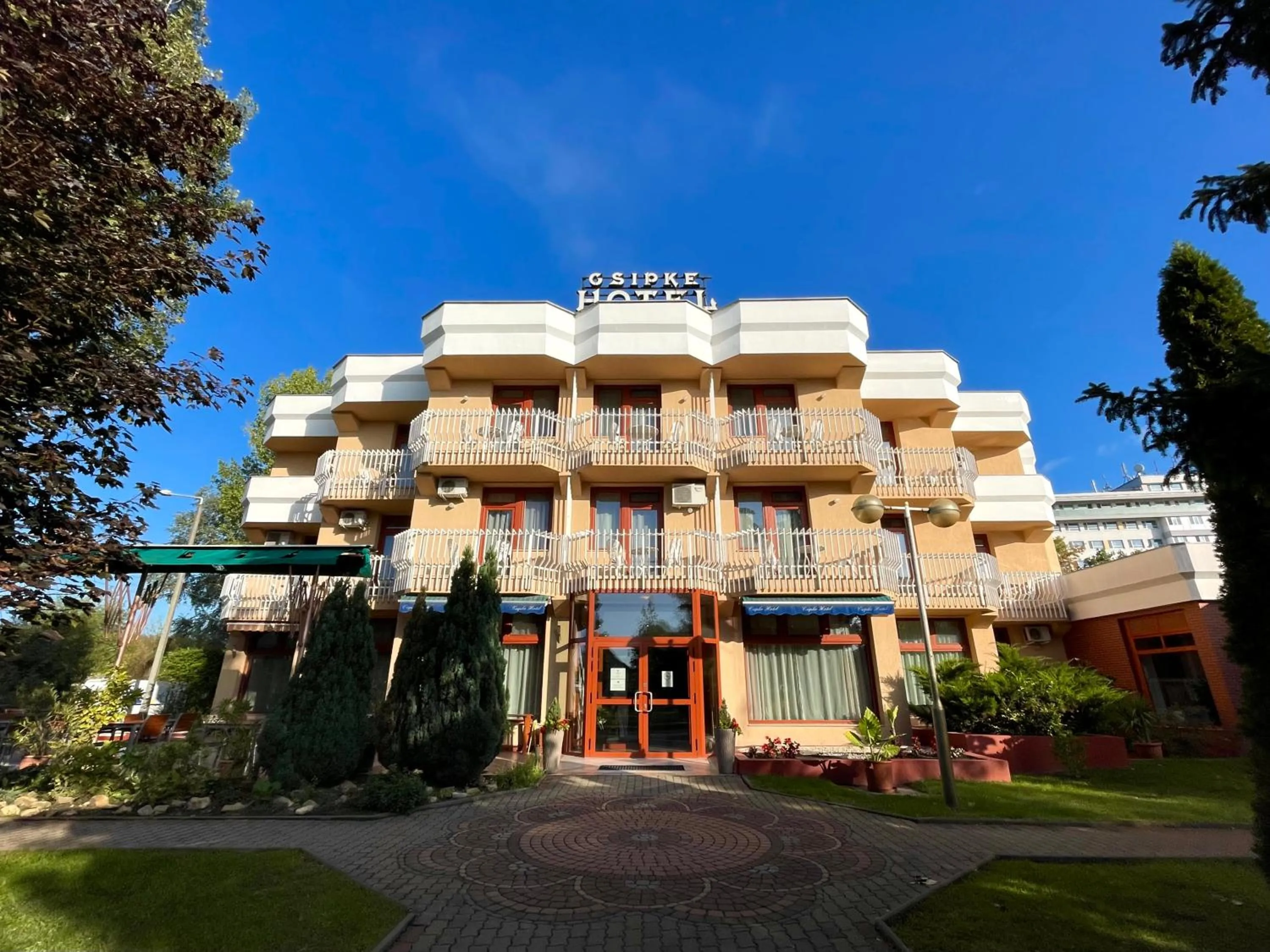 Property building in Csipke Hotel