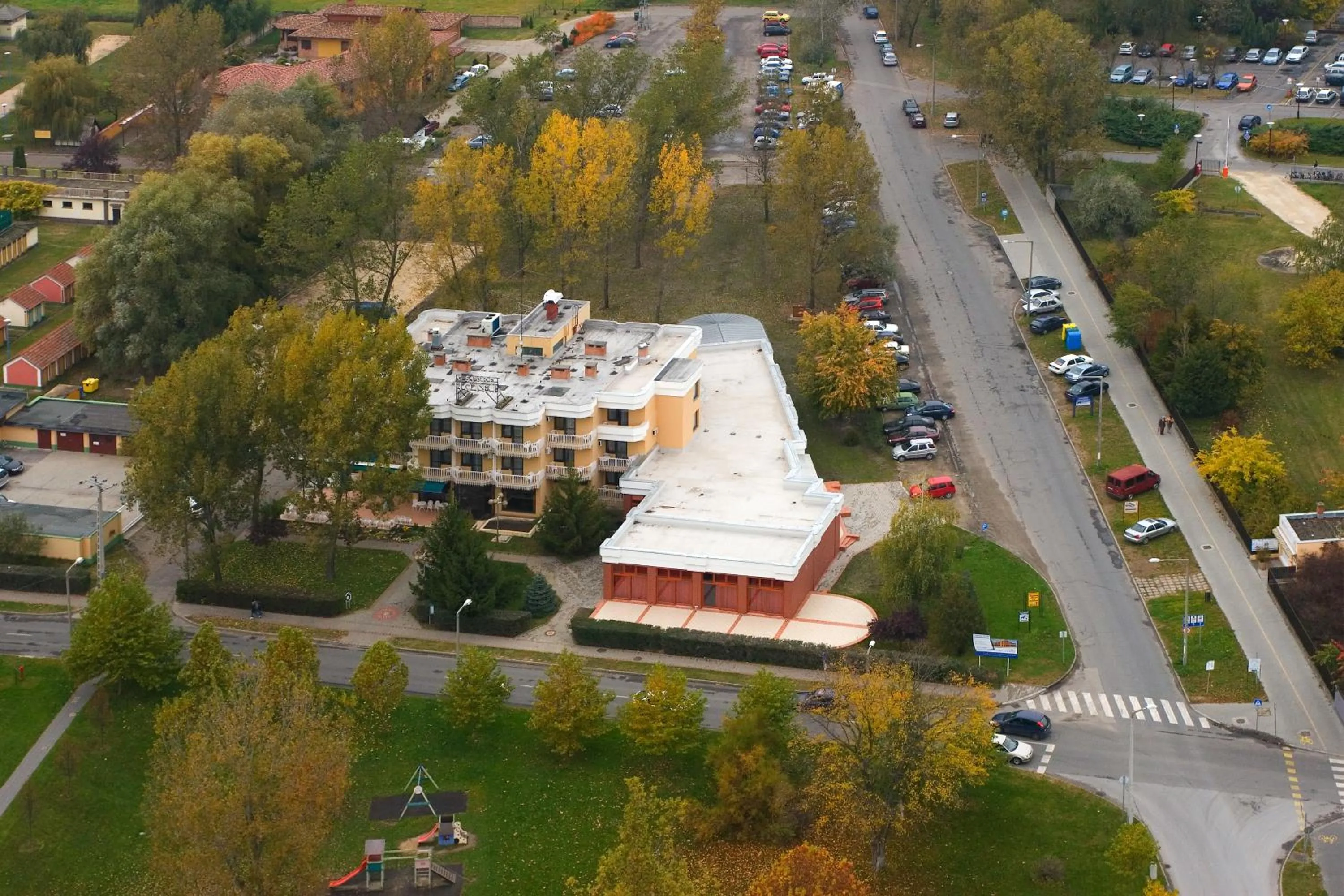 Bird's eye view in Csipke Hotel