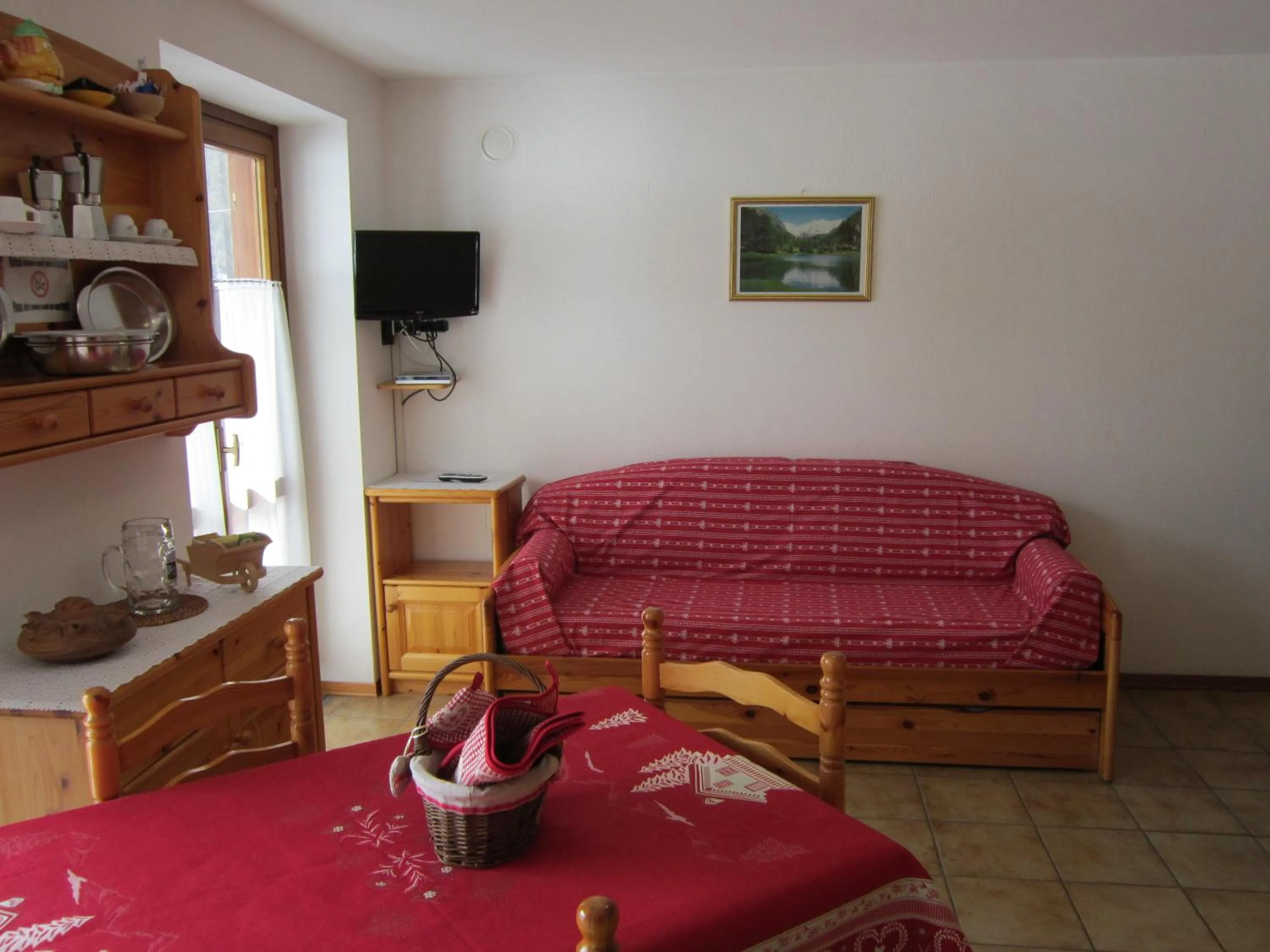 Seating area in Residence Delapierre