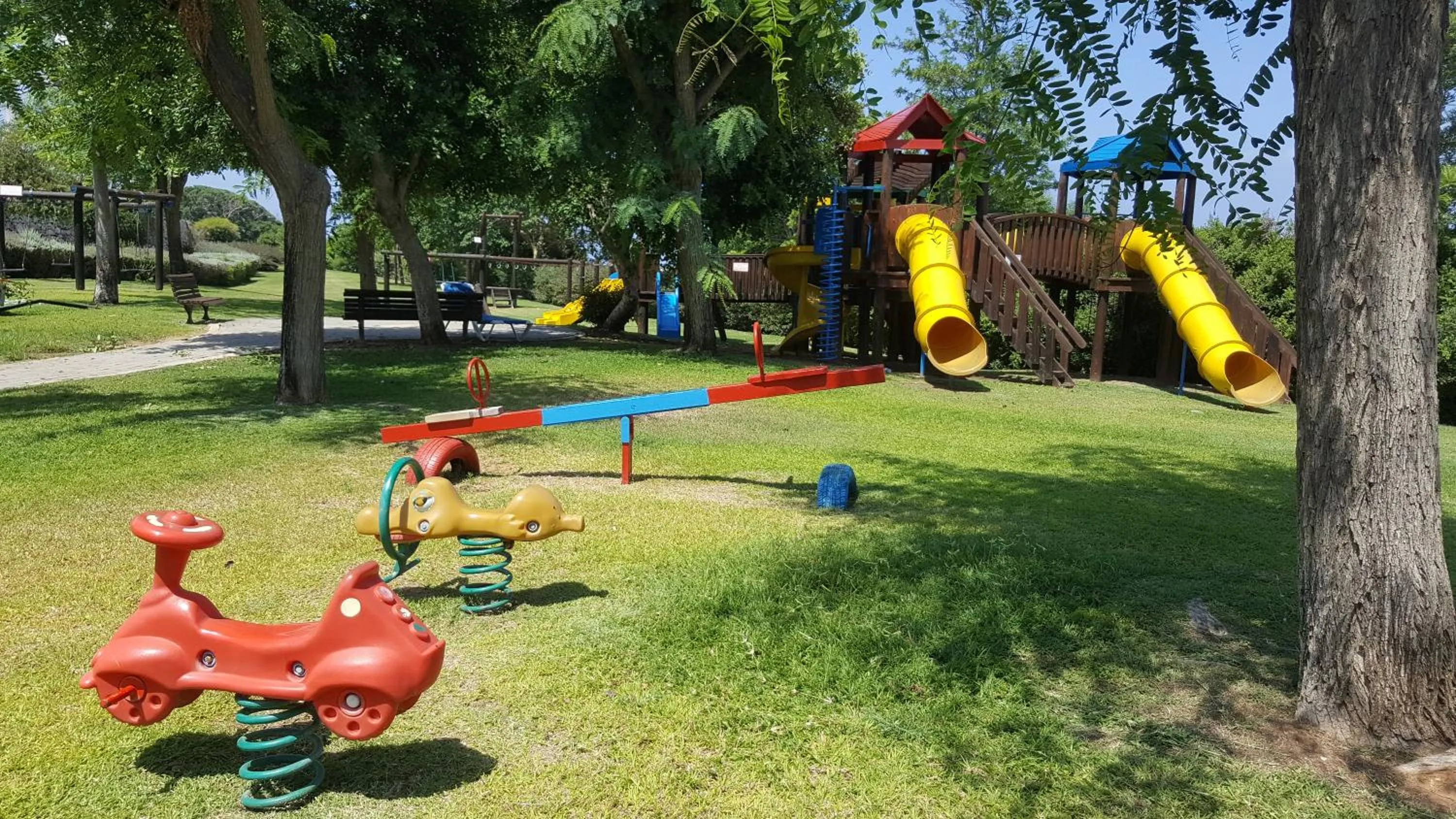 Fitness centre/facilities in Neot Golf Caesarea Garden Apartment