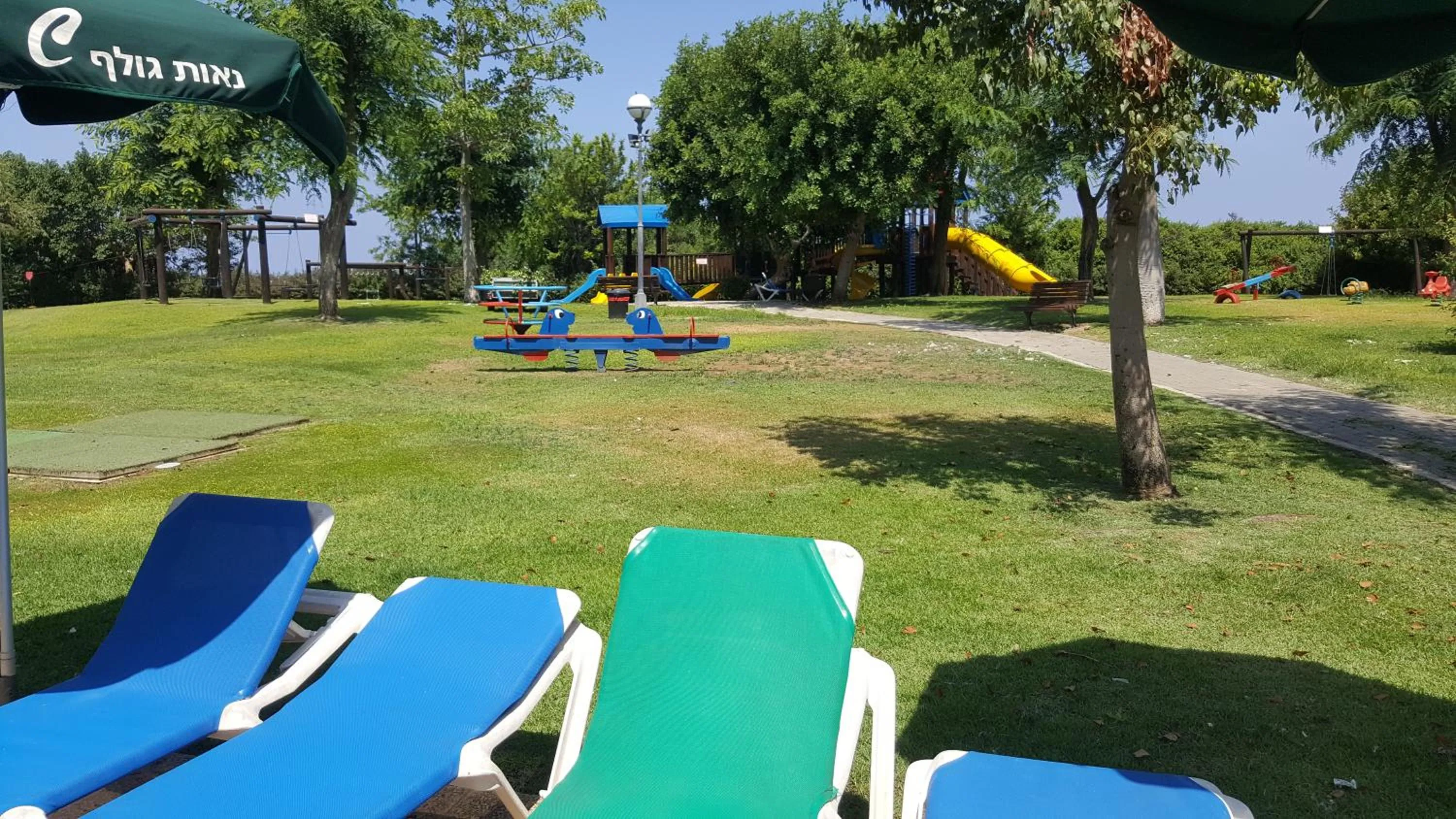 Fitness centre/facilities in Neot Golf Caesarea Garden Apartment