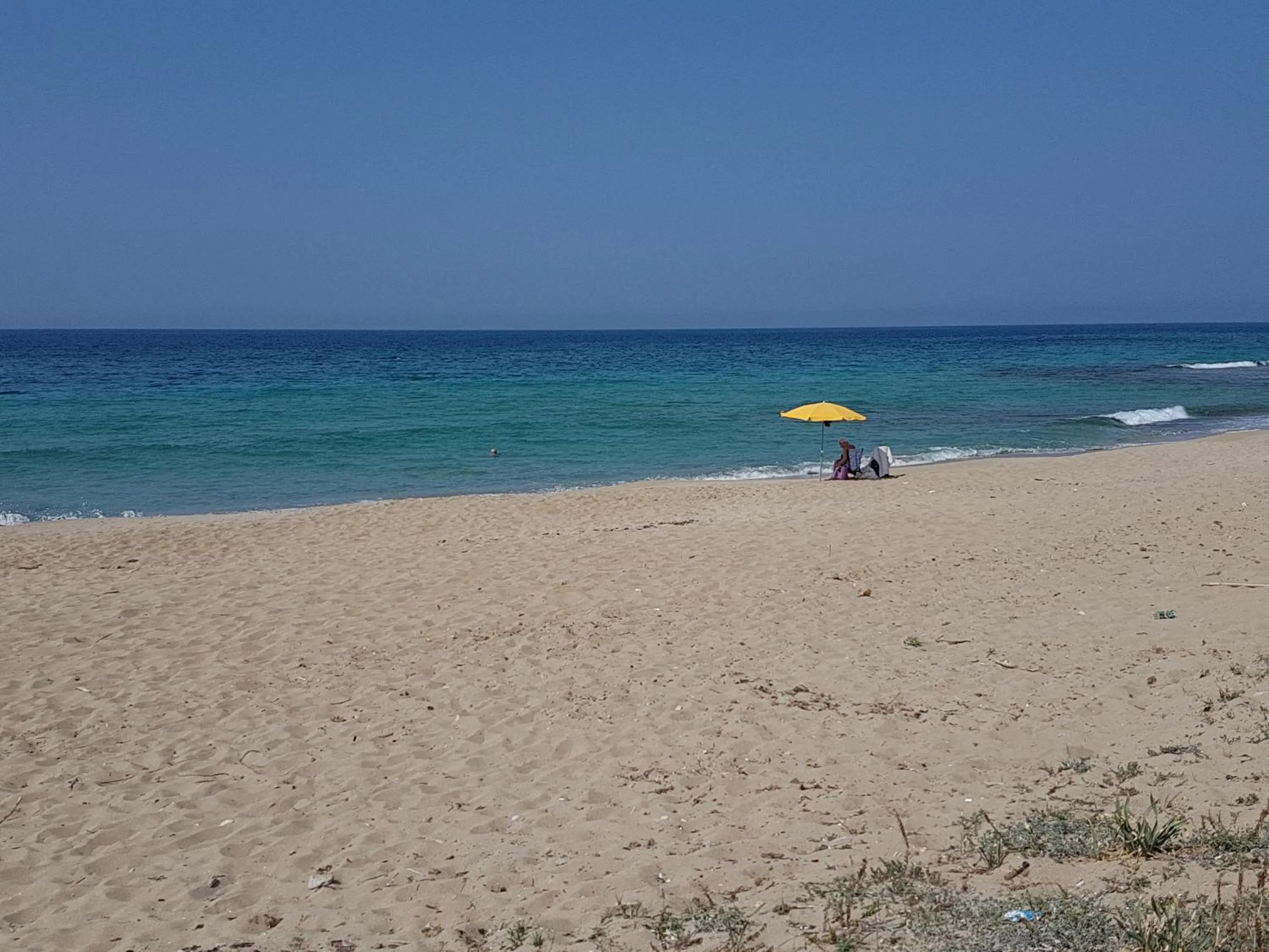 Beach in B&B Miramare