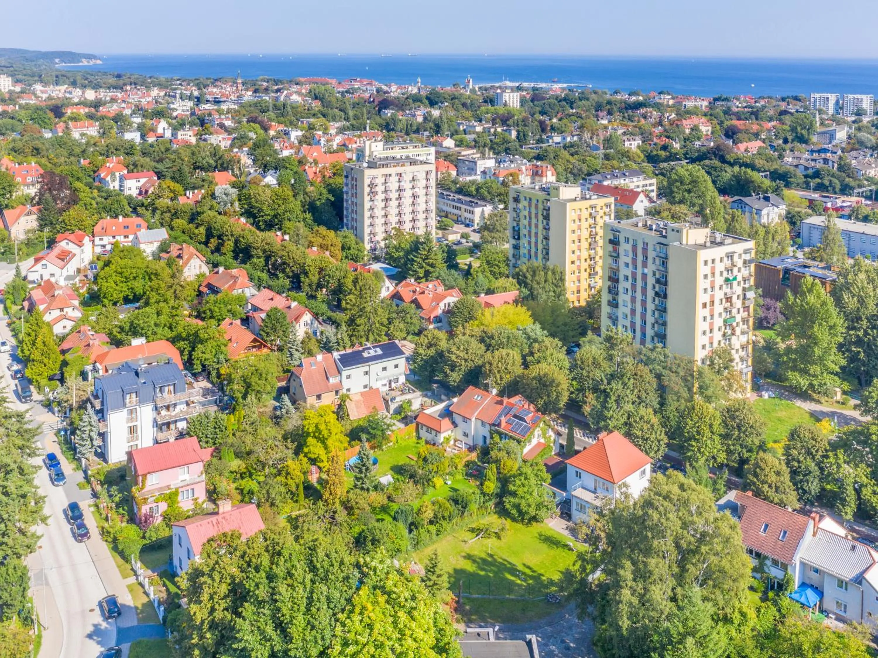 Bird's eye view in House Managers - Vintage Sopot