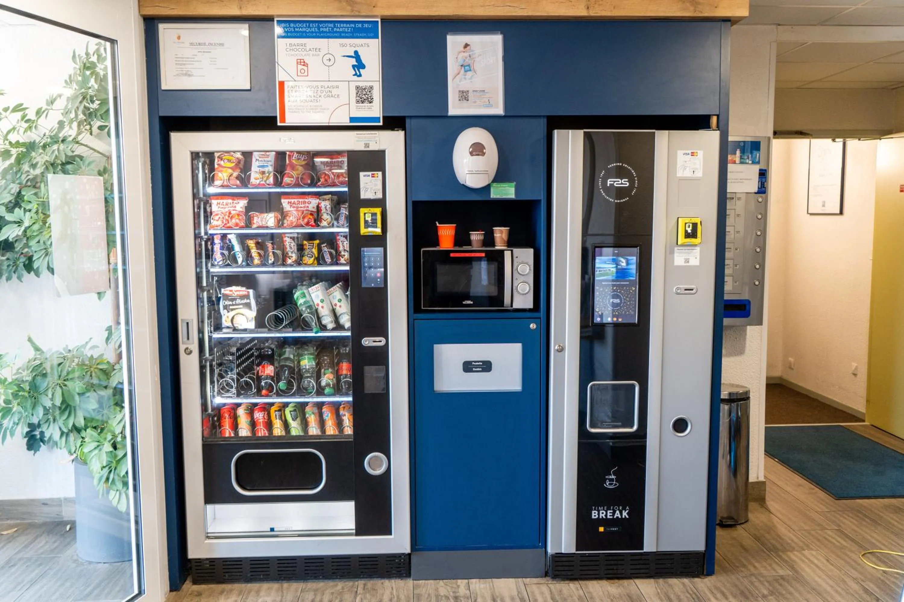 vending machine in ibis budget Aix en Provence