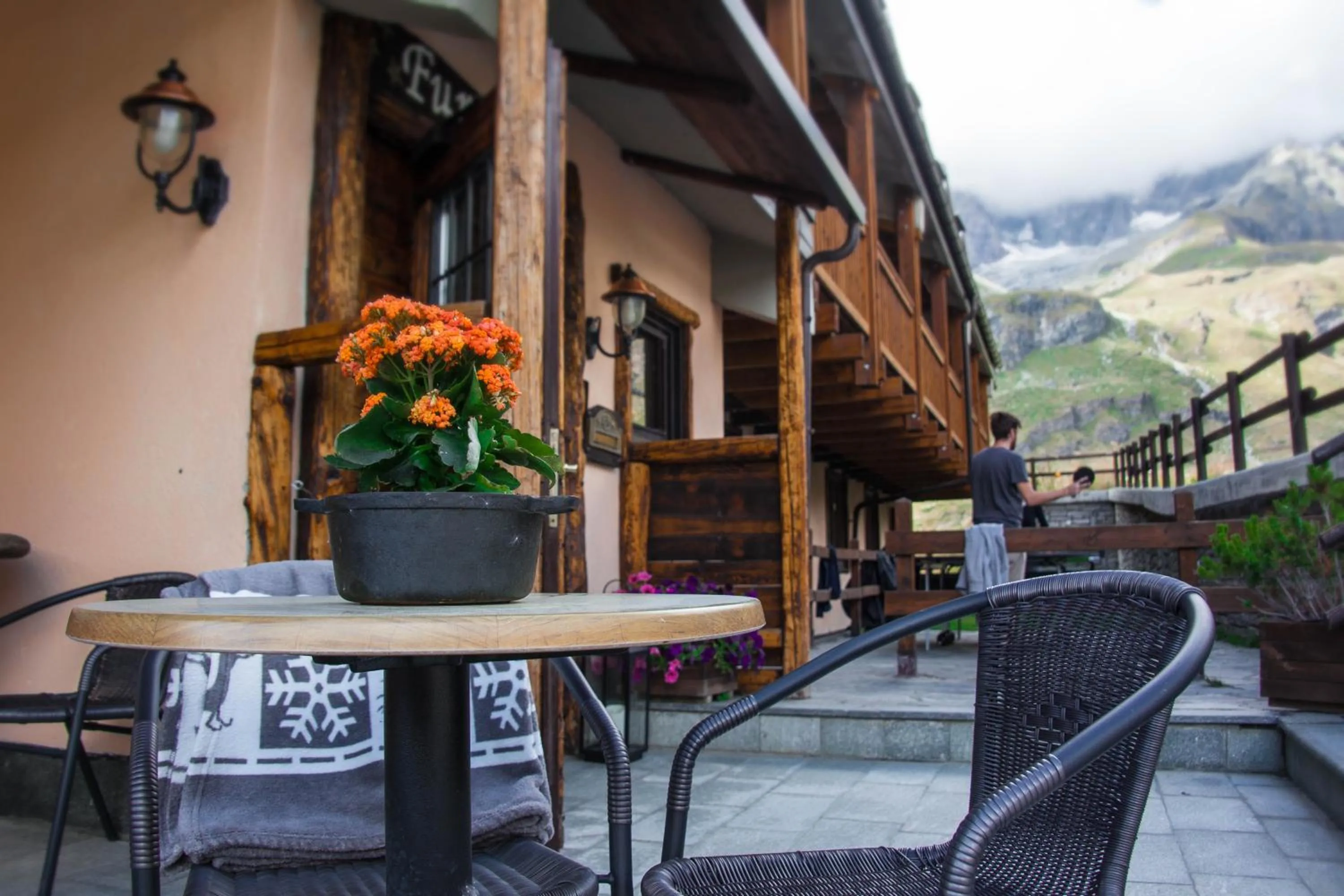 Facade/entrance in Hotel Meublé Furggen